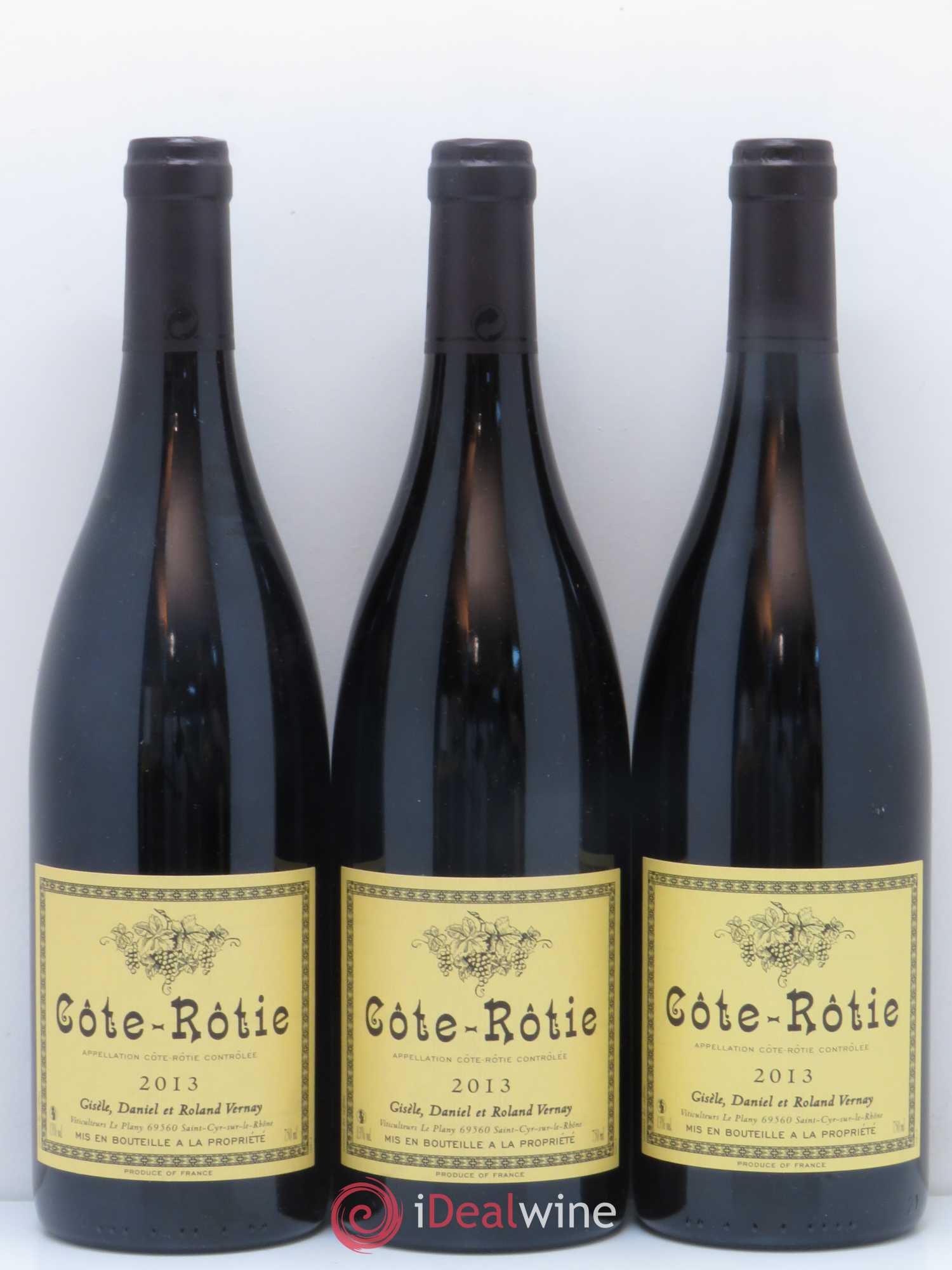 Côte-Rôtie Gisèle Vernay 2013 - Posten von 6 Flaschen - 2