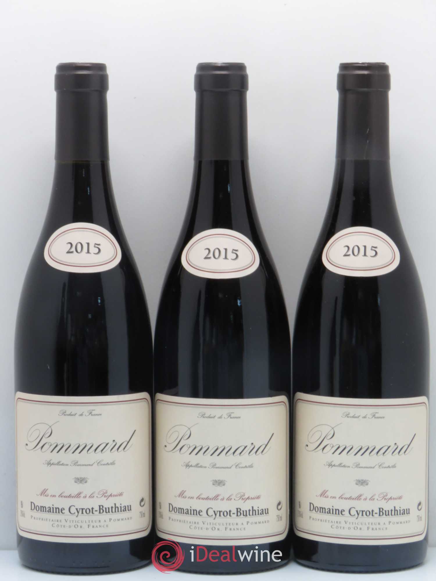 Pommard Domaine Cyrot Buthiau (sans prix de réserve) 2015 - Posten von 6 Flaschen - 2