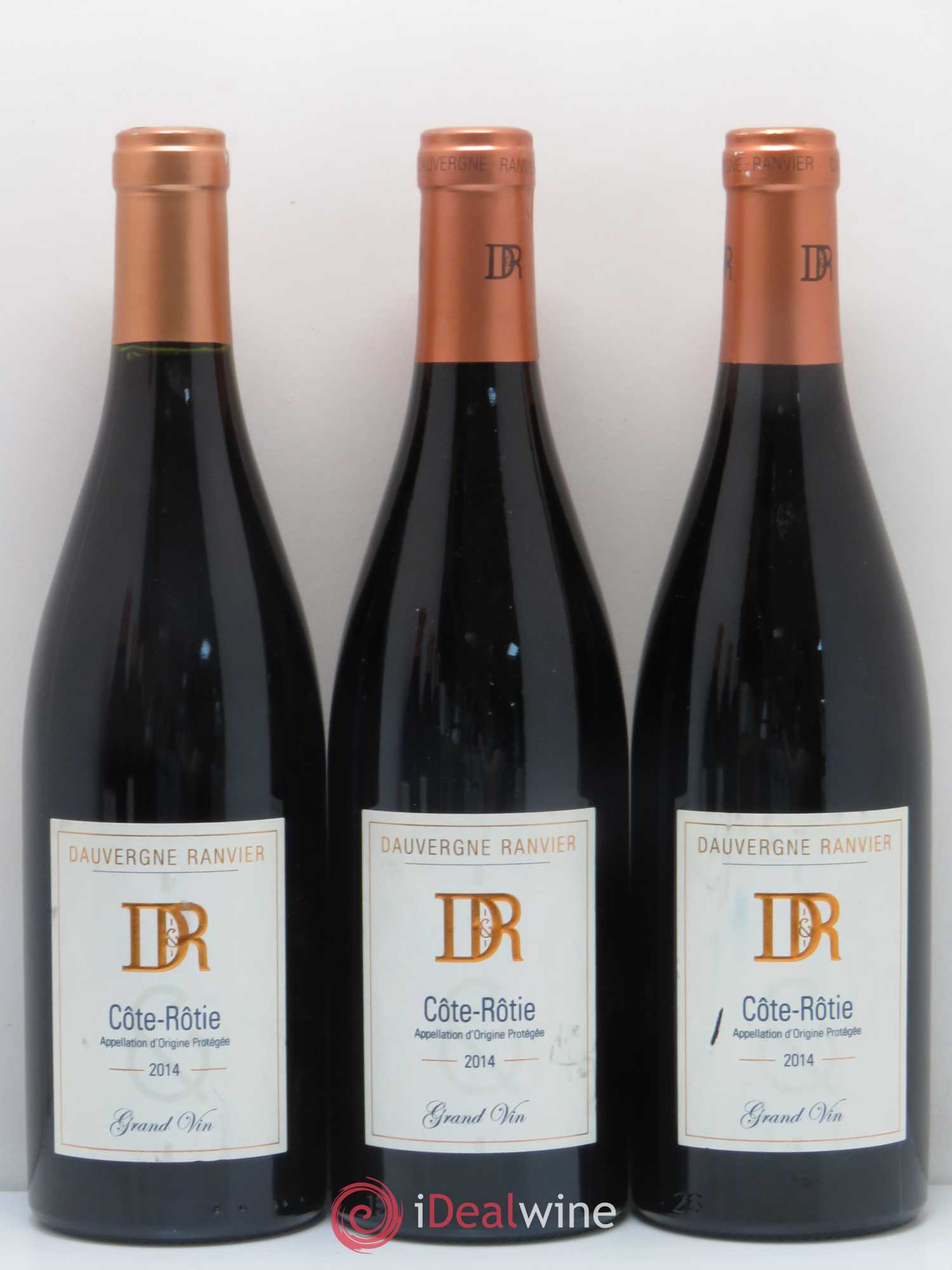 Côte-Rôtie Dauvergne Ranvier (sans prix de réserve) 2014 - Lot de 6 bouteilles - 1