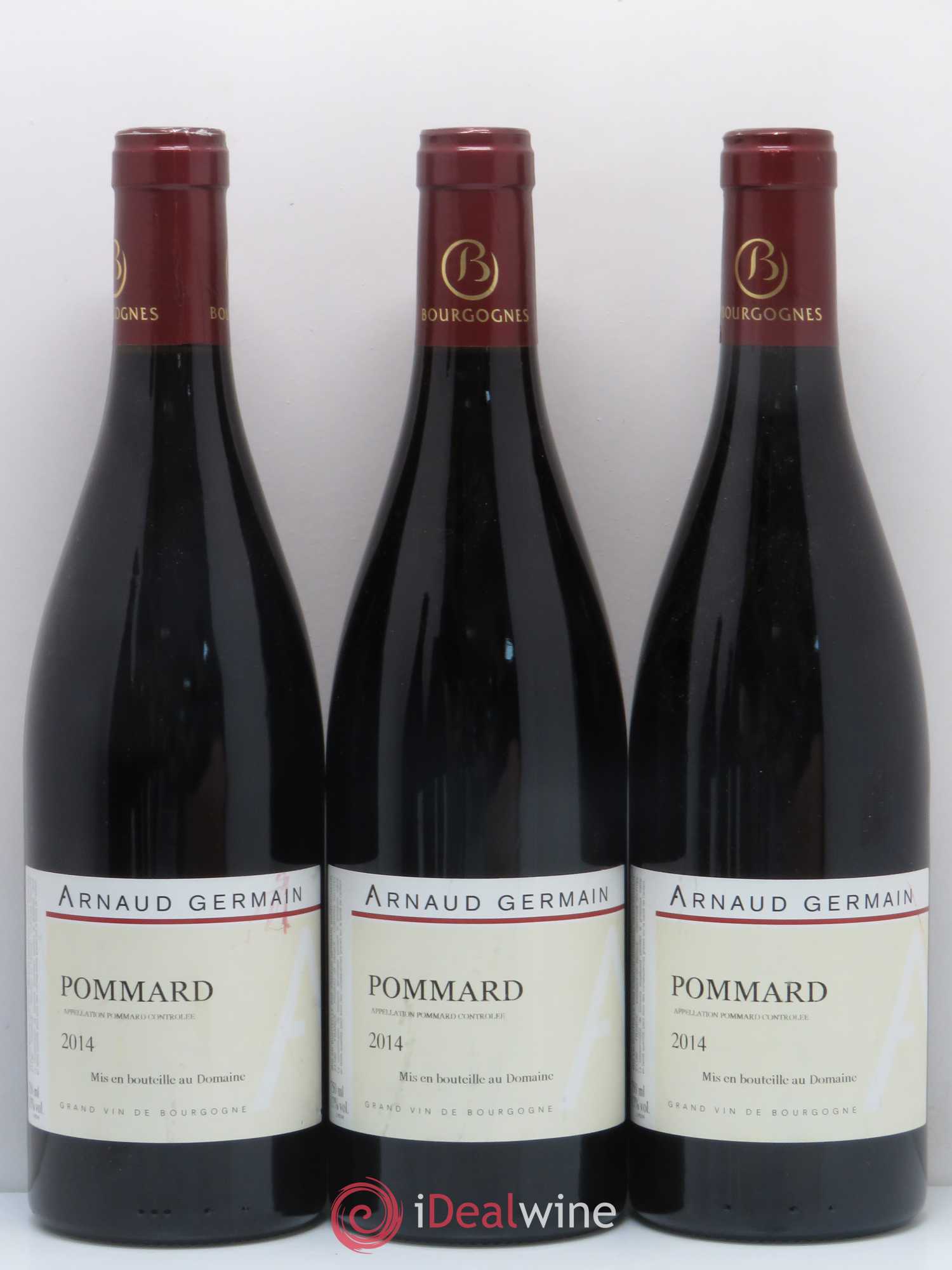 Pommard Arnaud Germain 2014 - Posten von 6 Flaschen - 1