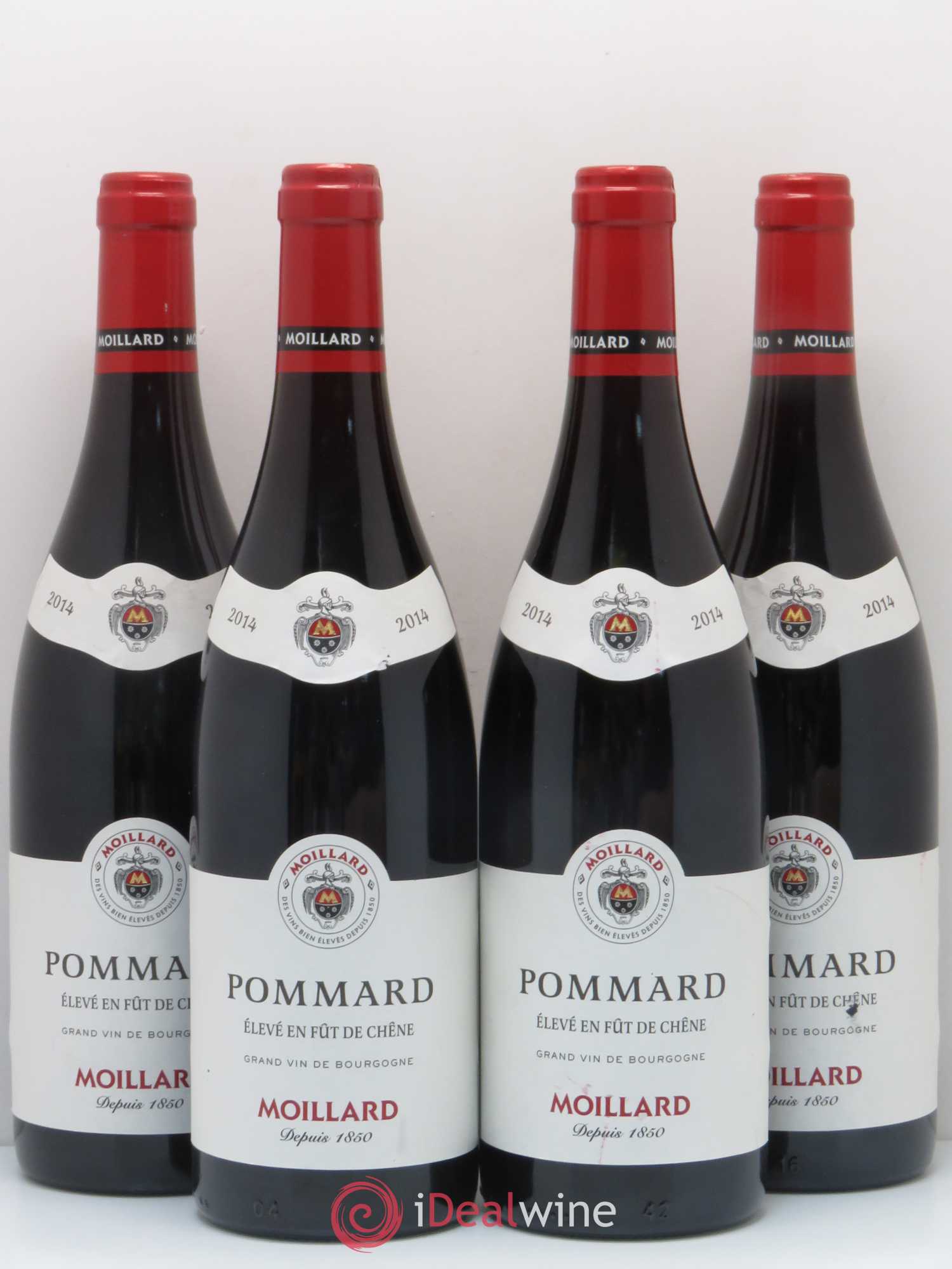 Pommard Moillard 2014 - Lot de 4 bouteilles - 0