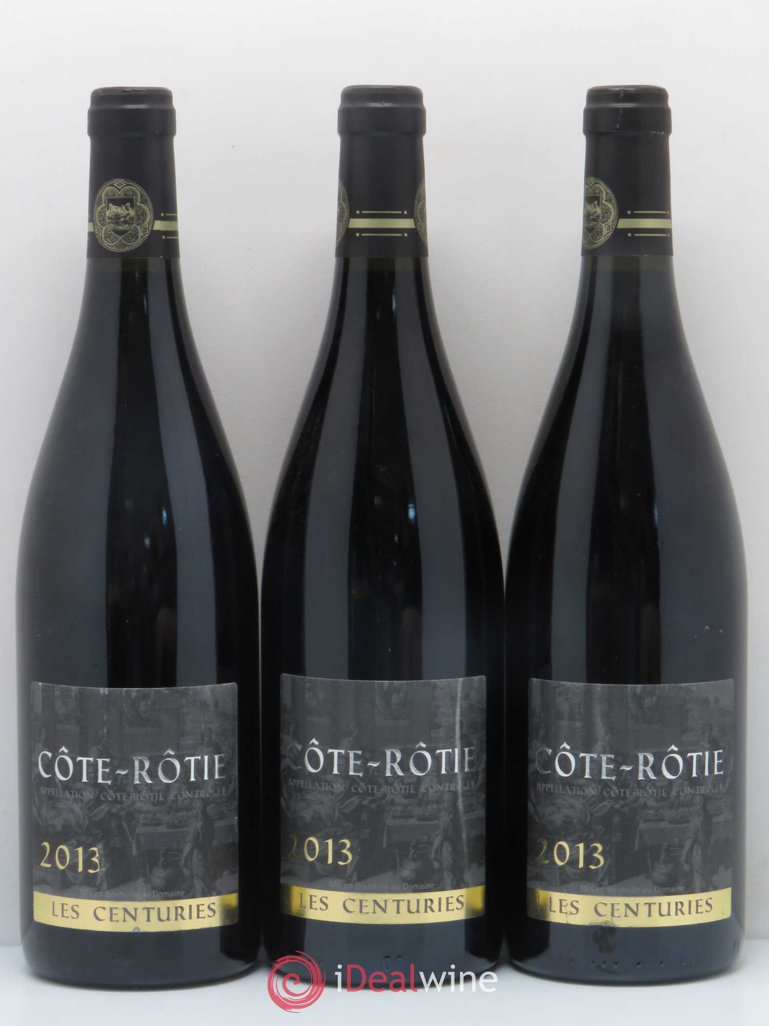 Côte-Rôtie Les Centuries 2013 - Posten von 3 Flaschen - 0