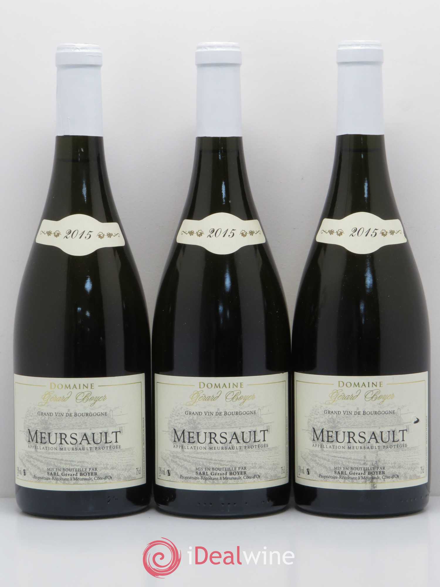 Meursault Domaine Gérard Boyer 2015 - Posten von 6 Flaschen - 2