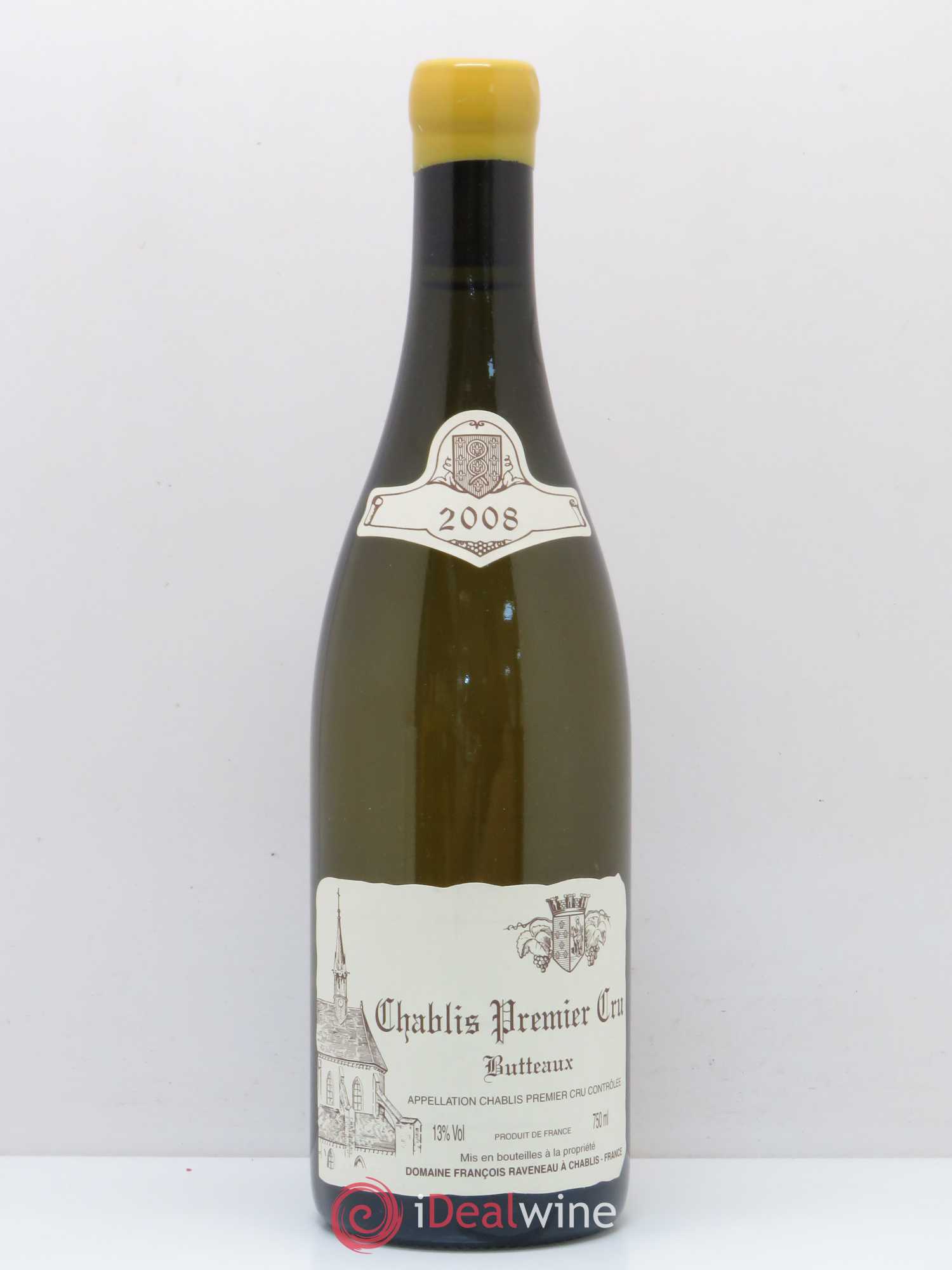 Chablis 1er Cru Butteaux Raveneau (Domaine) 2008 - Lot de 1 bouteille - 0