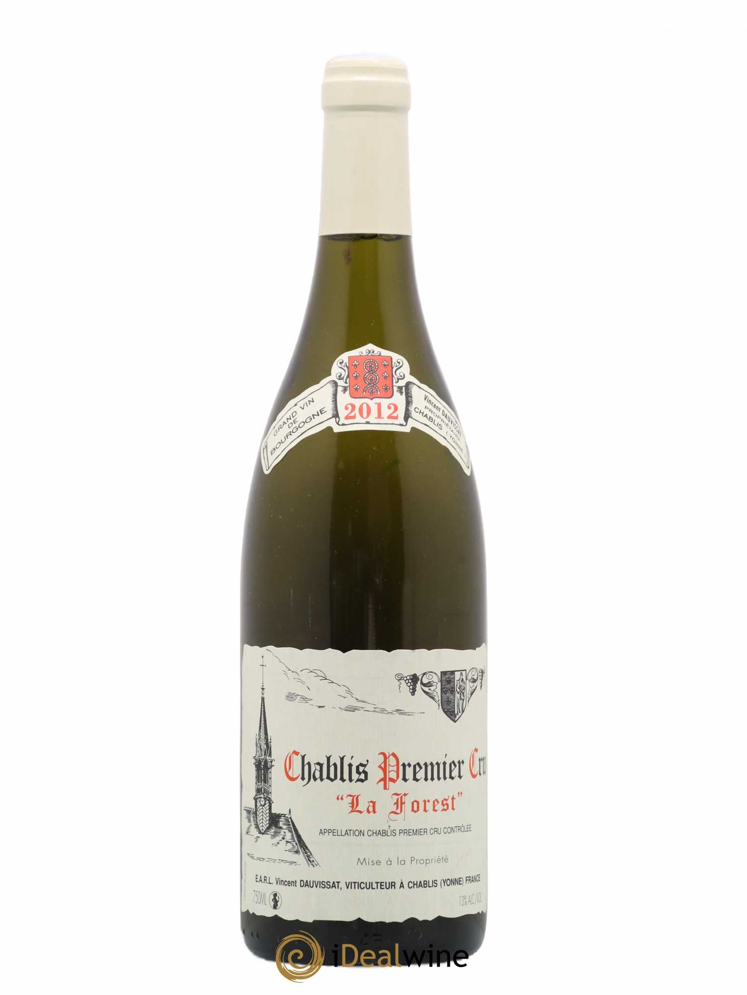 Chablis 1er Cru La Forest Vincent Dauvissat (Domaine) 2012 - Lot de 1 bouteille - 0