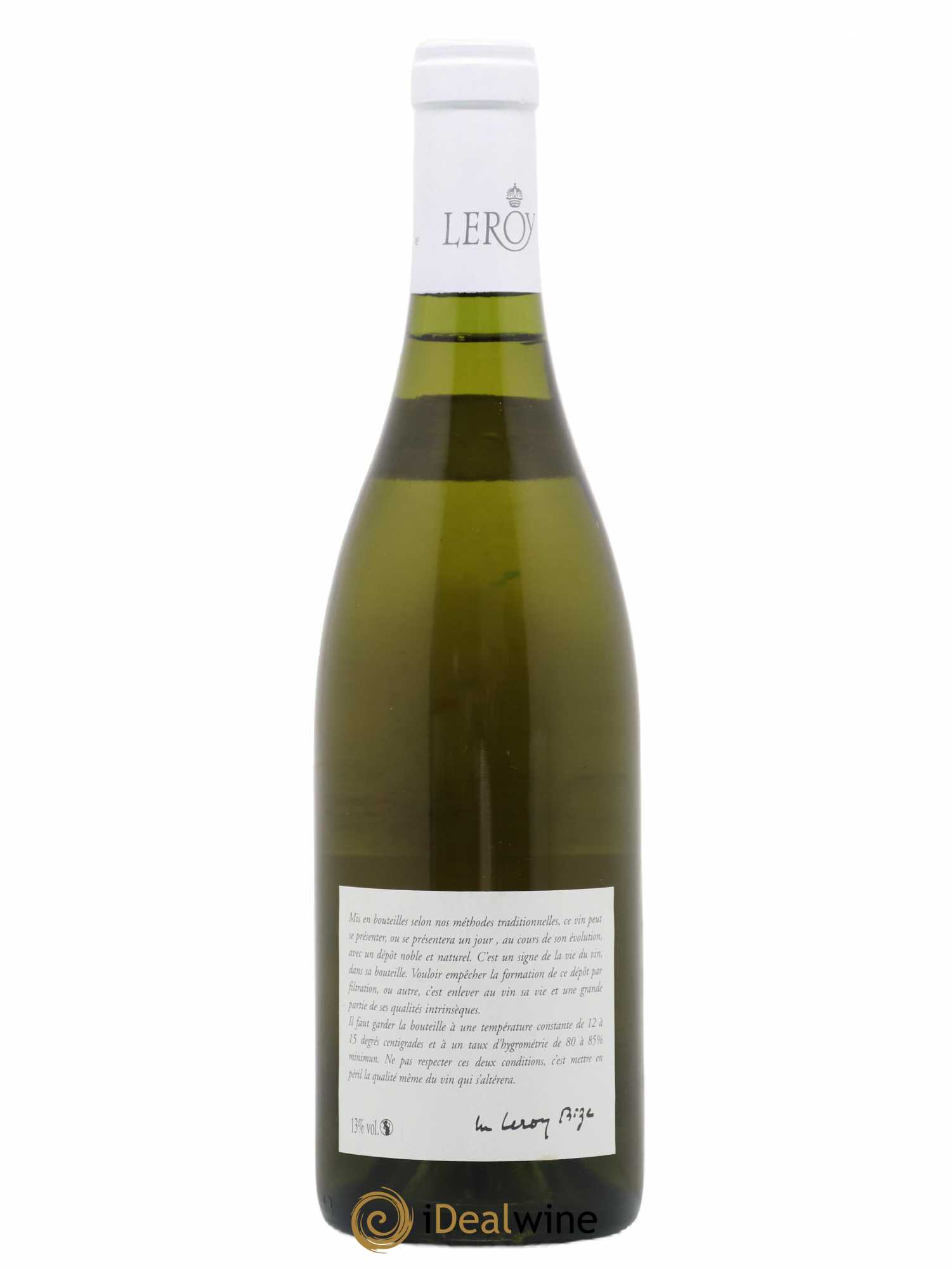 Chassagne-Montrachet 1er Cru Morgeot Leroy SA 2009 - Lot de 1 bouteille - 1