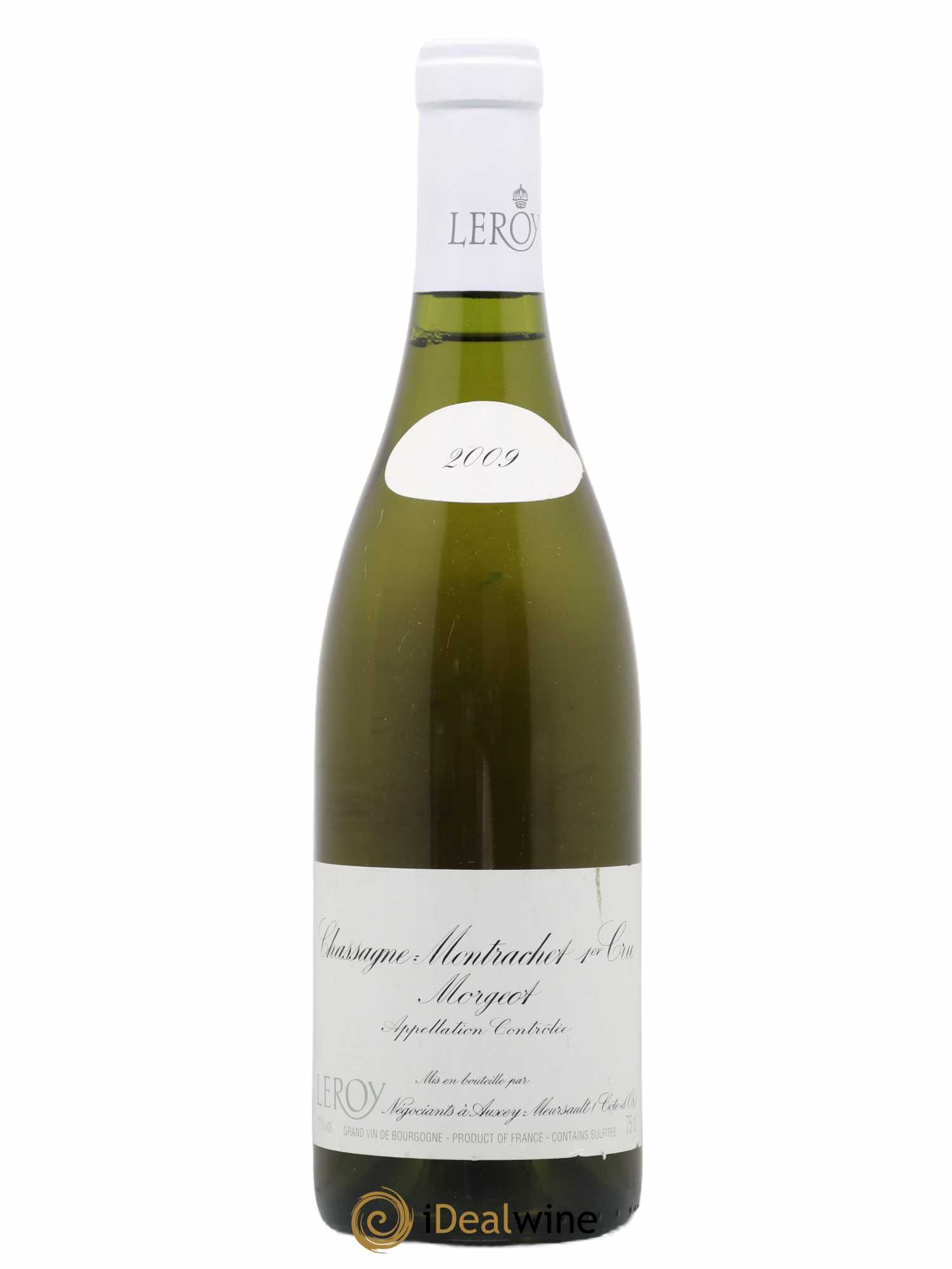 Chassagne-Montrachet 1er Cru Morgeot Leroy SA 2009 - Lot de 1 bouteille - 0