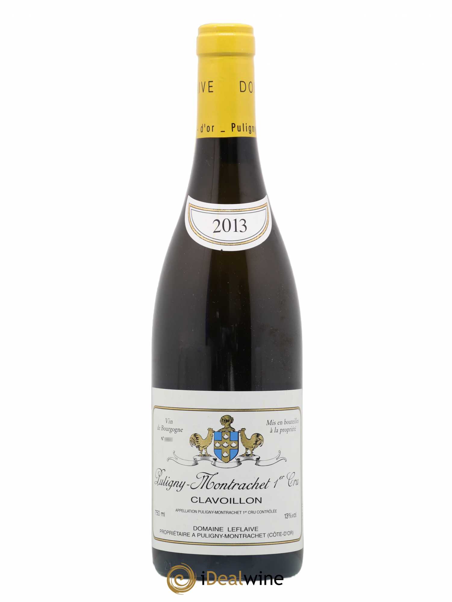 Puligny-Montrachet 1er Cru Clavoillon Leflaive (Domaine) 2013 - Lot de 1 bouteille - 0