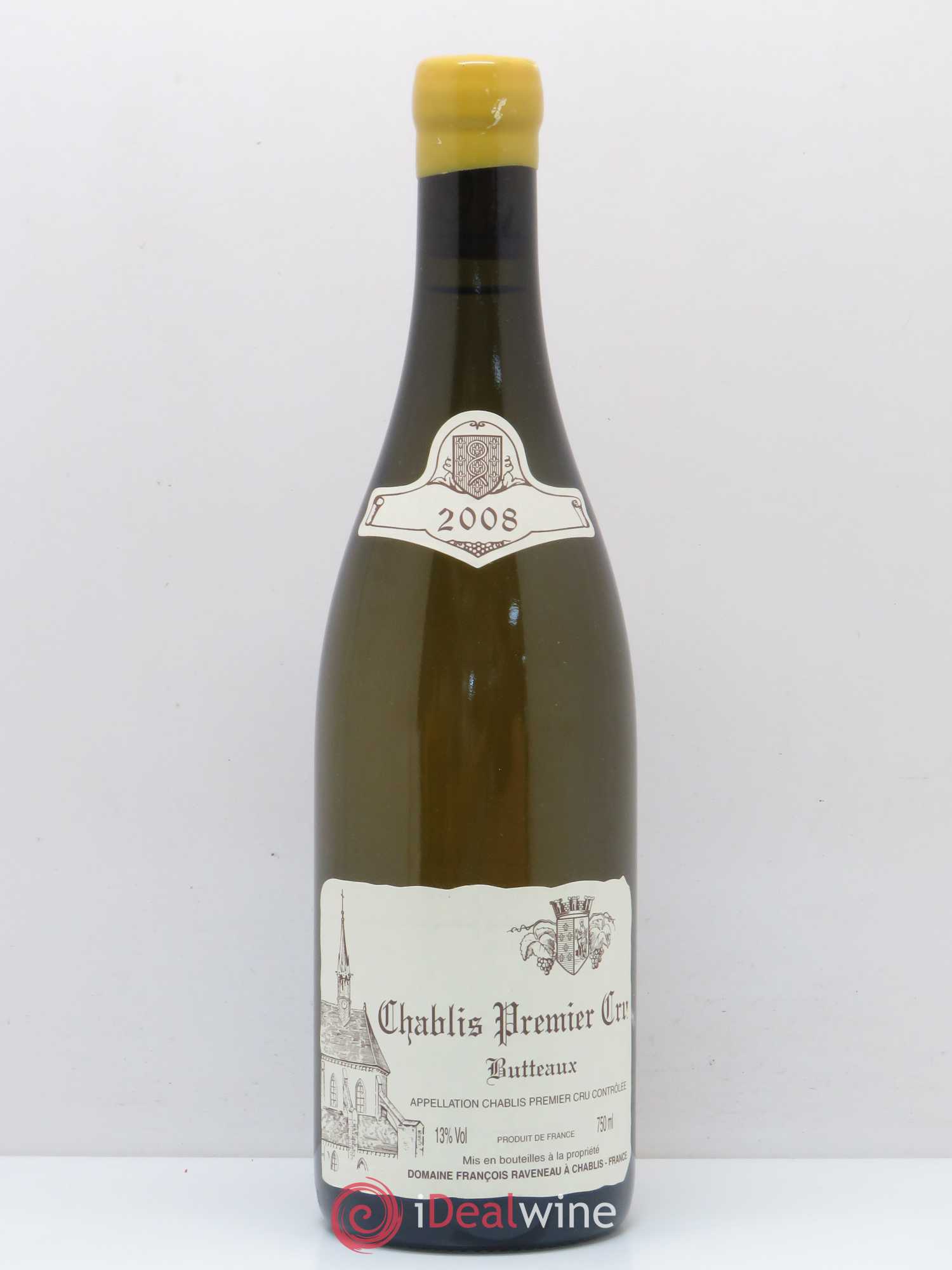 Chablis 1er Cru Butteaux Raveneau (Domaine) 2008 - Lot de 1 bouteille - 0