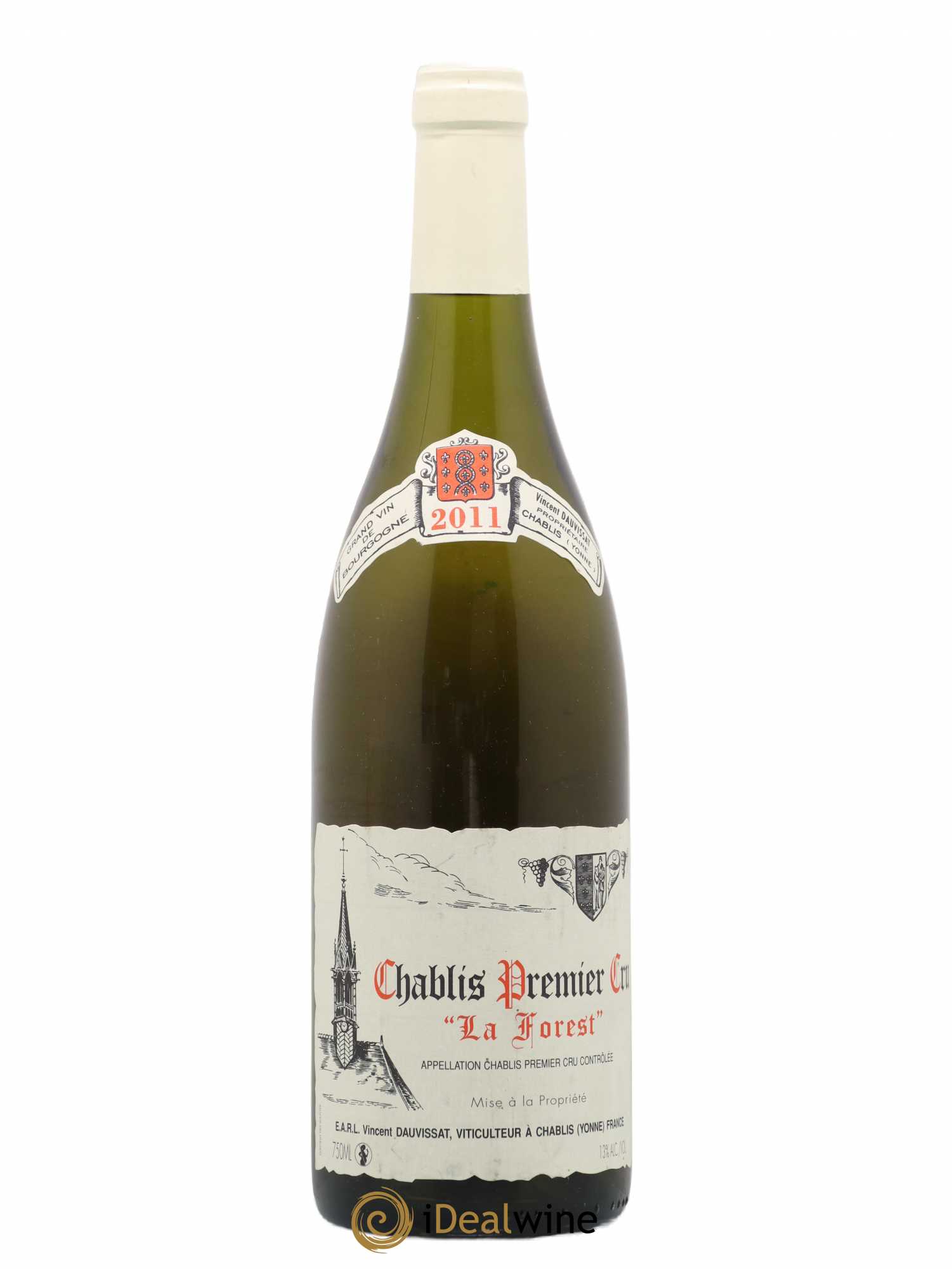 Chablis 1er Cru La Forest Vincent Dauvissat (Domaine) 2011 - Lot de 1 bouteille - 0