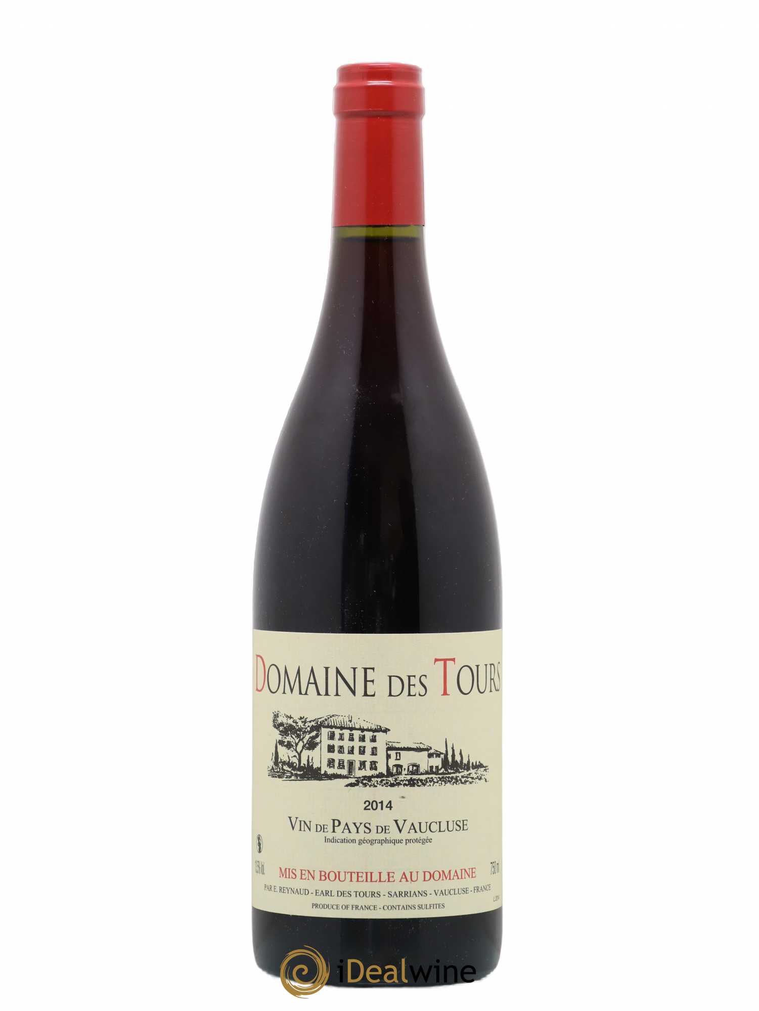 Vaucluse (Vin de Pays de Vaucluse) Domaine des Tours Emmanuel Reynaud 2014 - Lot de 1 bouteille - 0