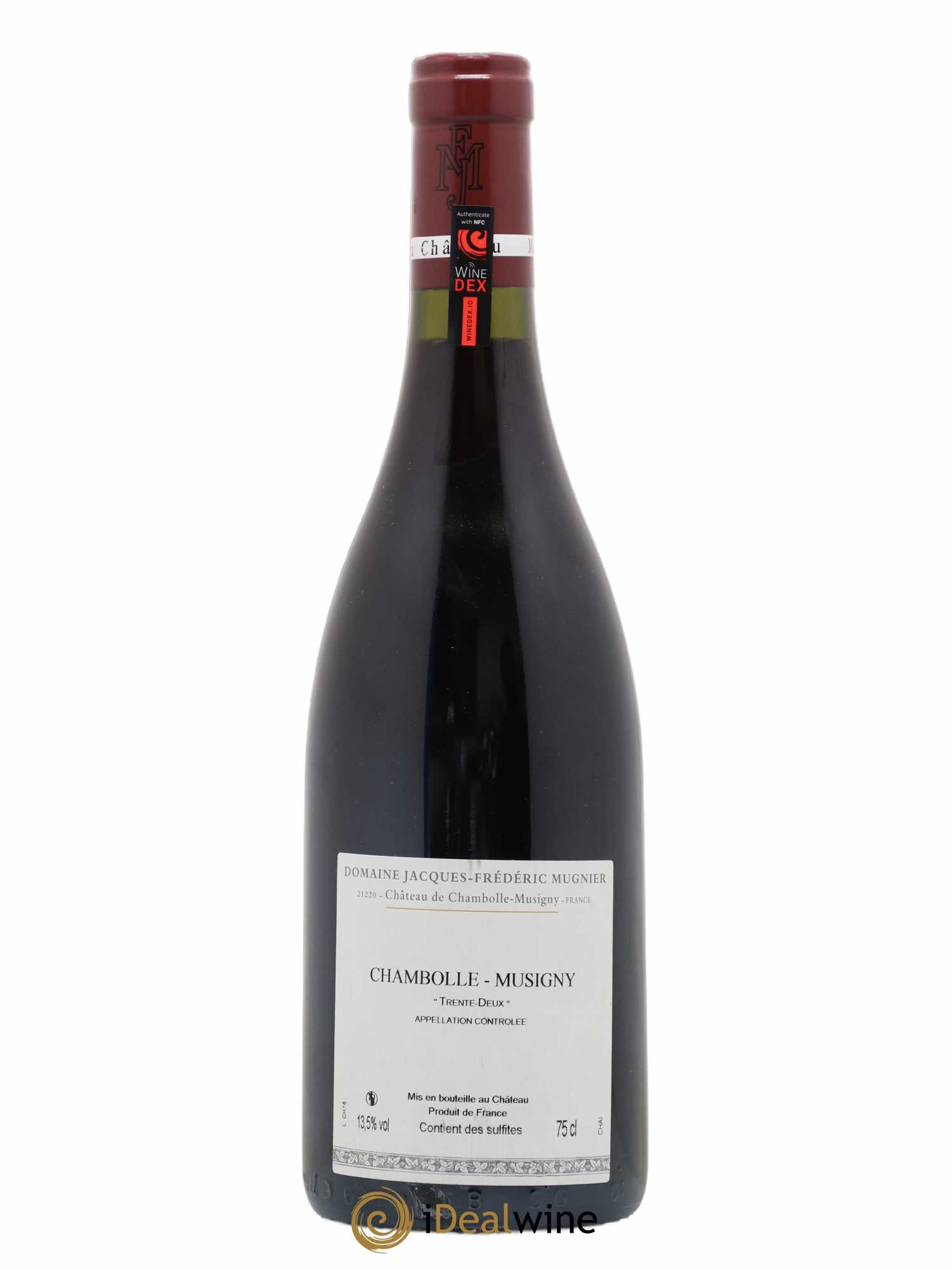 Chambolle-Musigny Trente deux Jacques-Frédéric Mugnier 2016 - Lot de 1 bouteille - 1