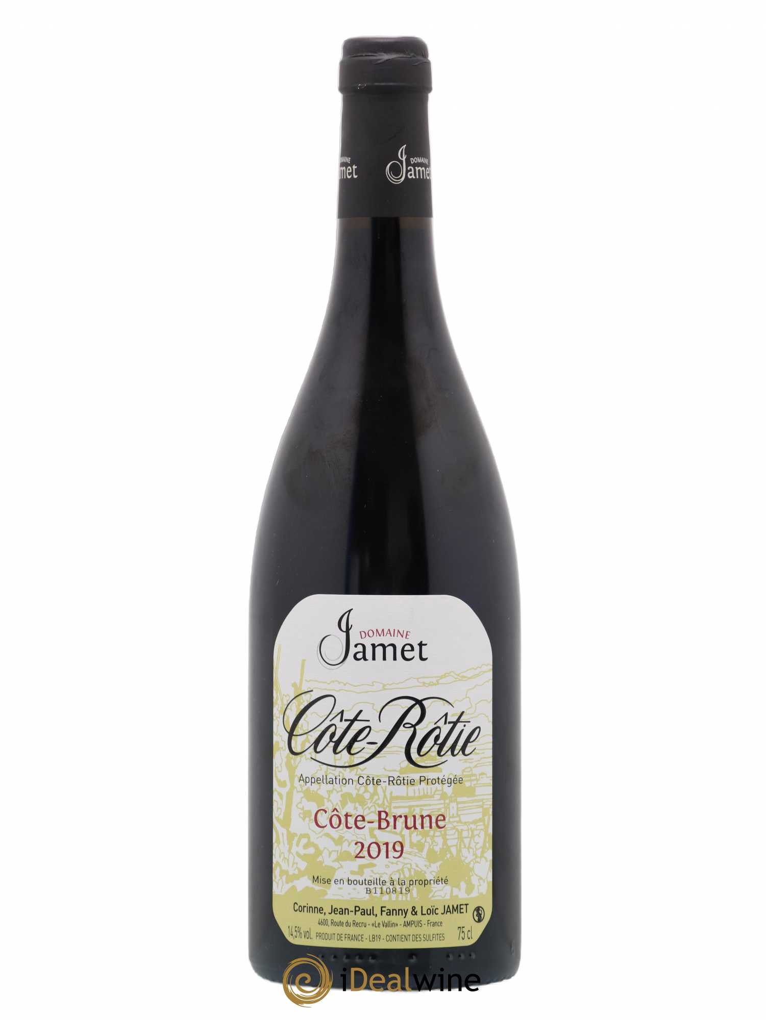 Côte-Rôtie Côte Brune Jamet (Domaine) 2019 - Lot de 1 bouteille - 0