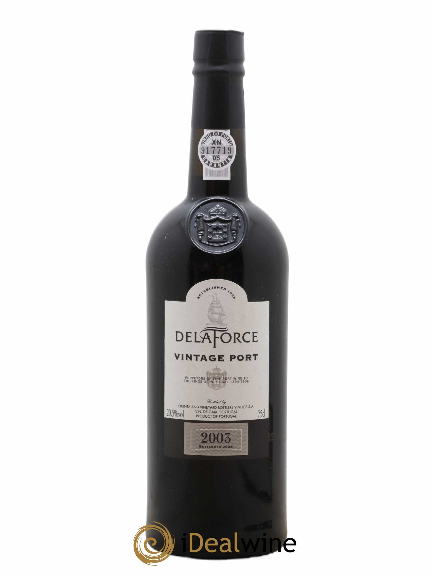 Portugal Vintage Port Delaforce 2003 - Lot de 1 bouteille - 0