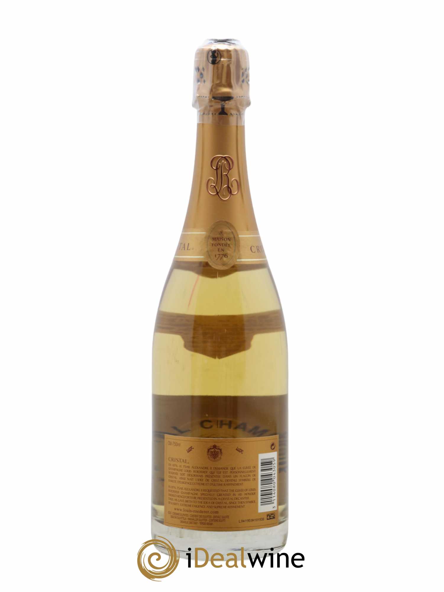 Cristal Louis Roederer 2007 - Lot de 1 bouteille - 2