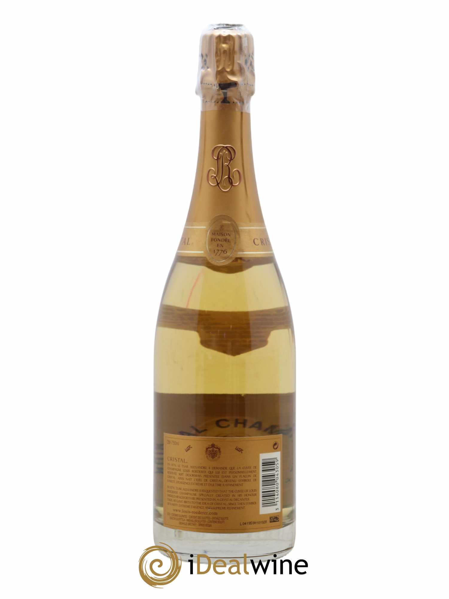 Cristal Louis Roederer 2007 - Lot de 1 bouteille - 2