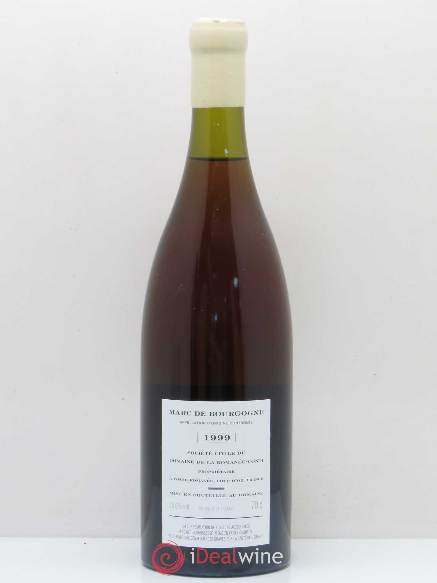 Marc de Bourgogne Domaine de la Romanée Conti 1999 - Posten von 1 Flasche - 1