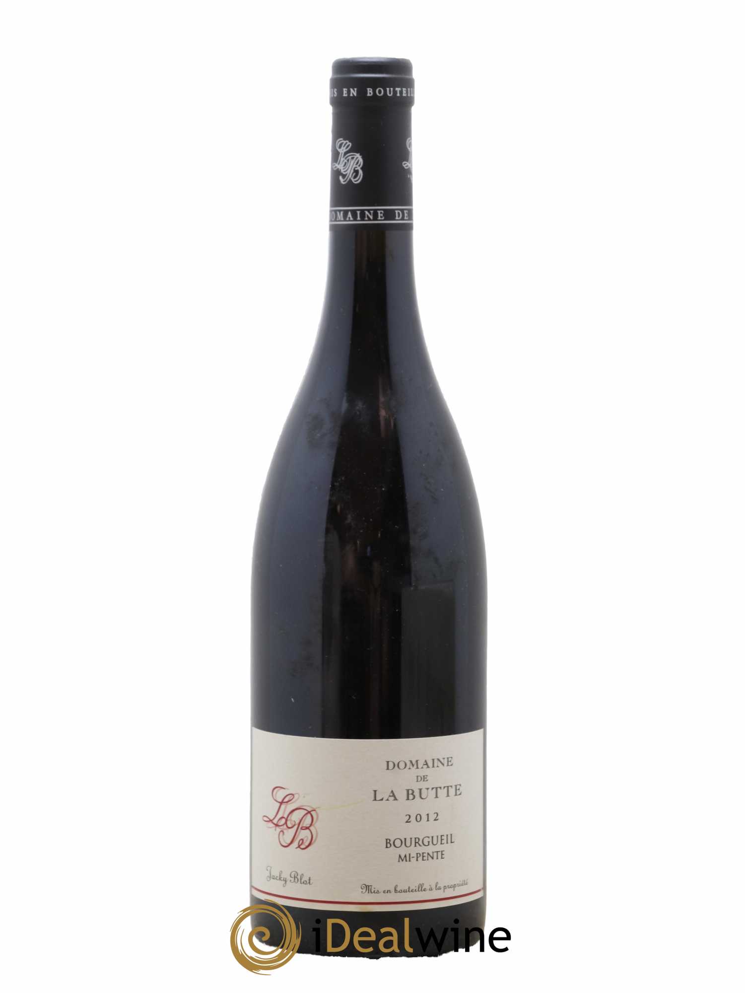 Bourgueil Mi-Pente Domaine de La Butte - Jacky Blot 2012 - Lot de 1 bouteille - 0