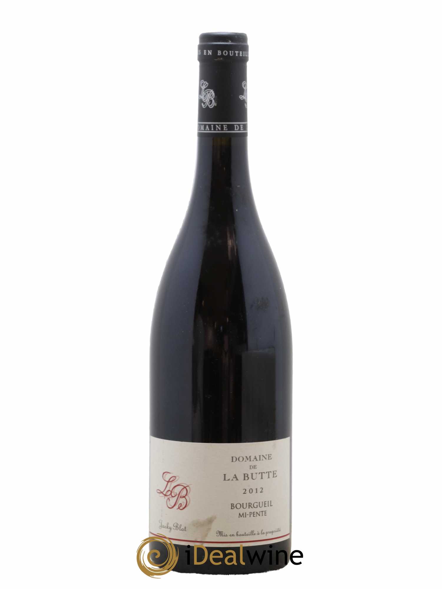 Bourgueil Mi-Pente Domaine de La Butte - Jacky Blot 2012 - Lot de 1 bouteille - 0