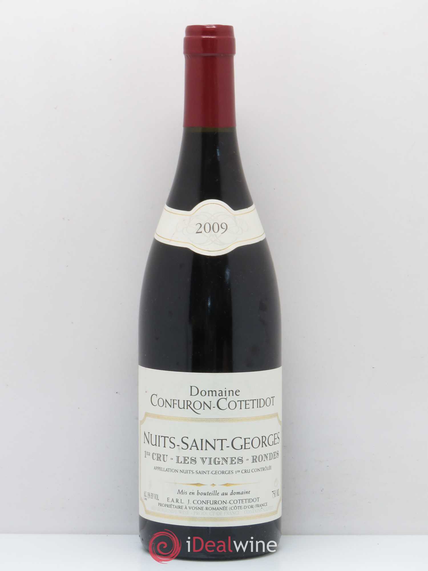 Nuits-Saint-Georges 1er Cru Les Vignes Rondes Confuron-Cotetidot 2009 - Lot de 1 bouteille - 0