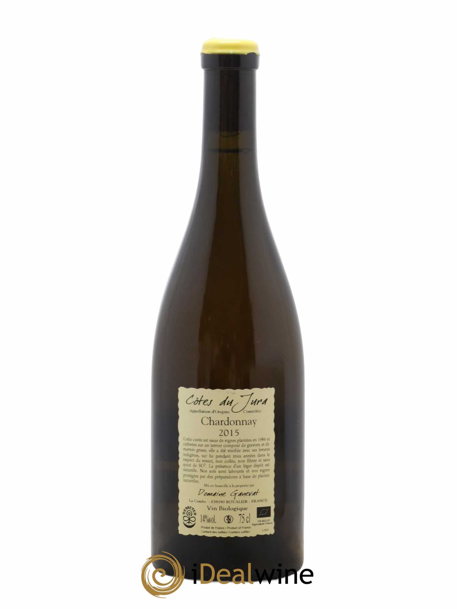 Côtes du Jura Cuvée Florine Jean-François Ganevat (Domaine) 2015 - Lot de 1 bouteille - 1