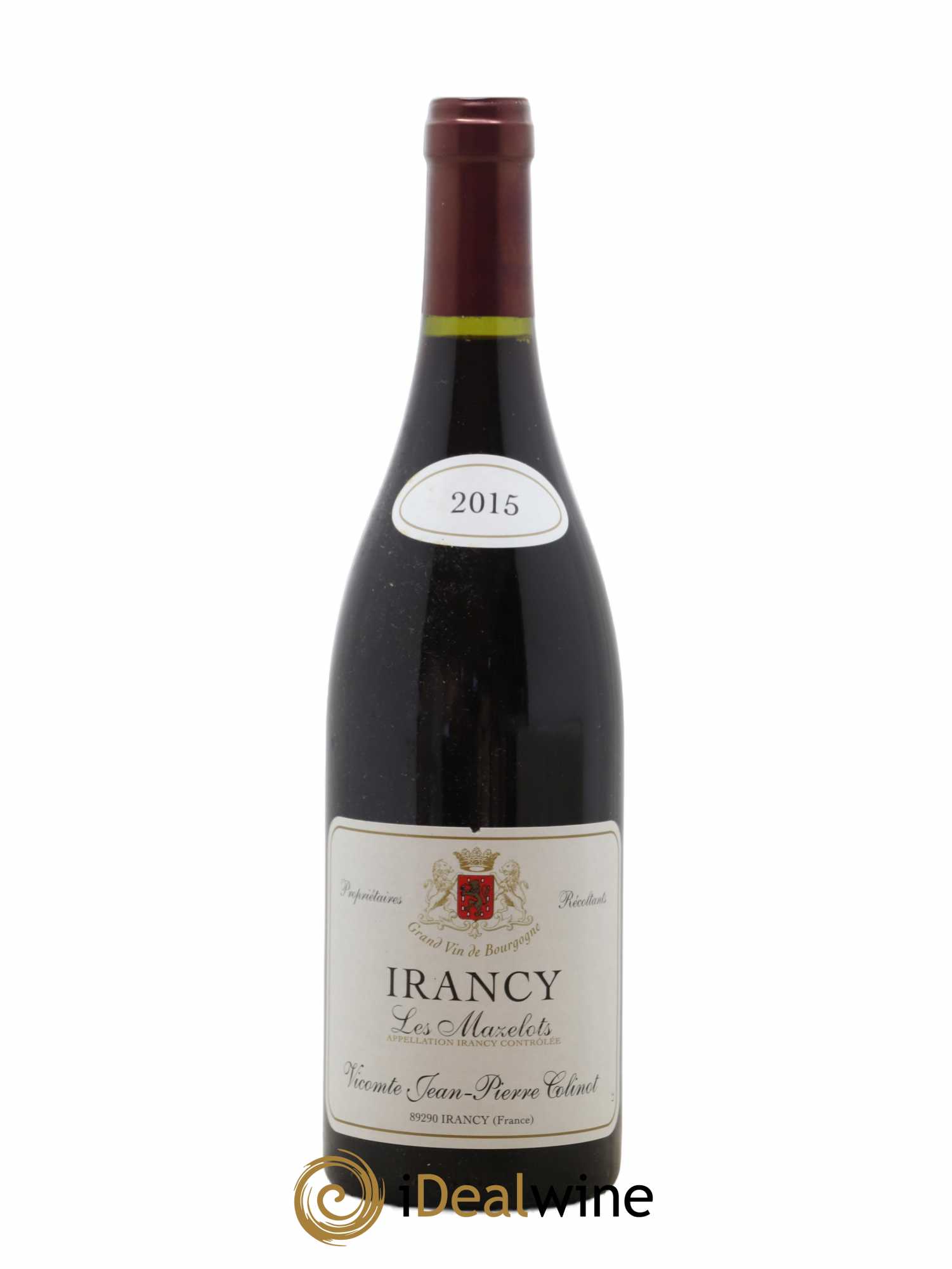 Irancy Les Mazelots Stéphanie Colinot 2015 - Lot de 1 bouteille - 0