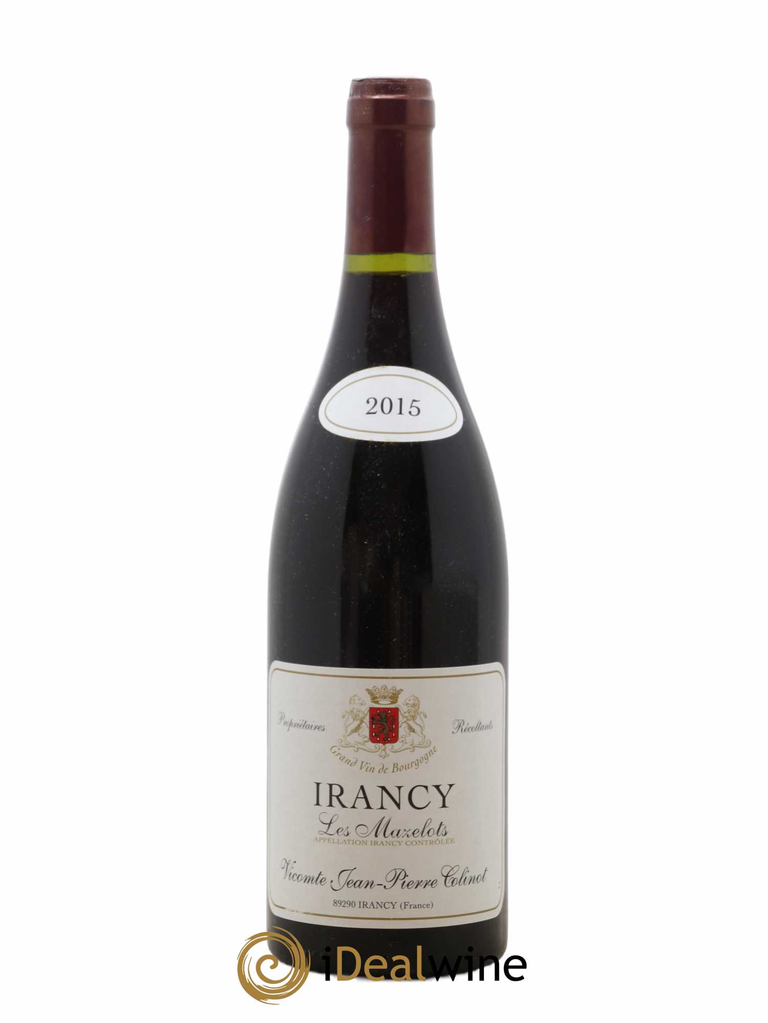 Irancy Les Mazelots Stéphanie Colinot 2015 - Lot de 1 bouteille - 0