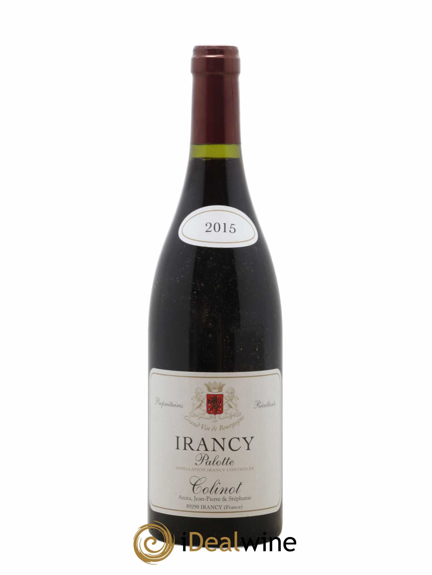 Irancy Palotte Colinot 2015 - Lot de 1 bouteille - 0