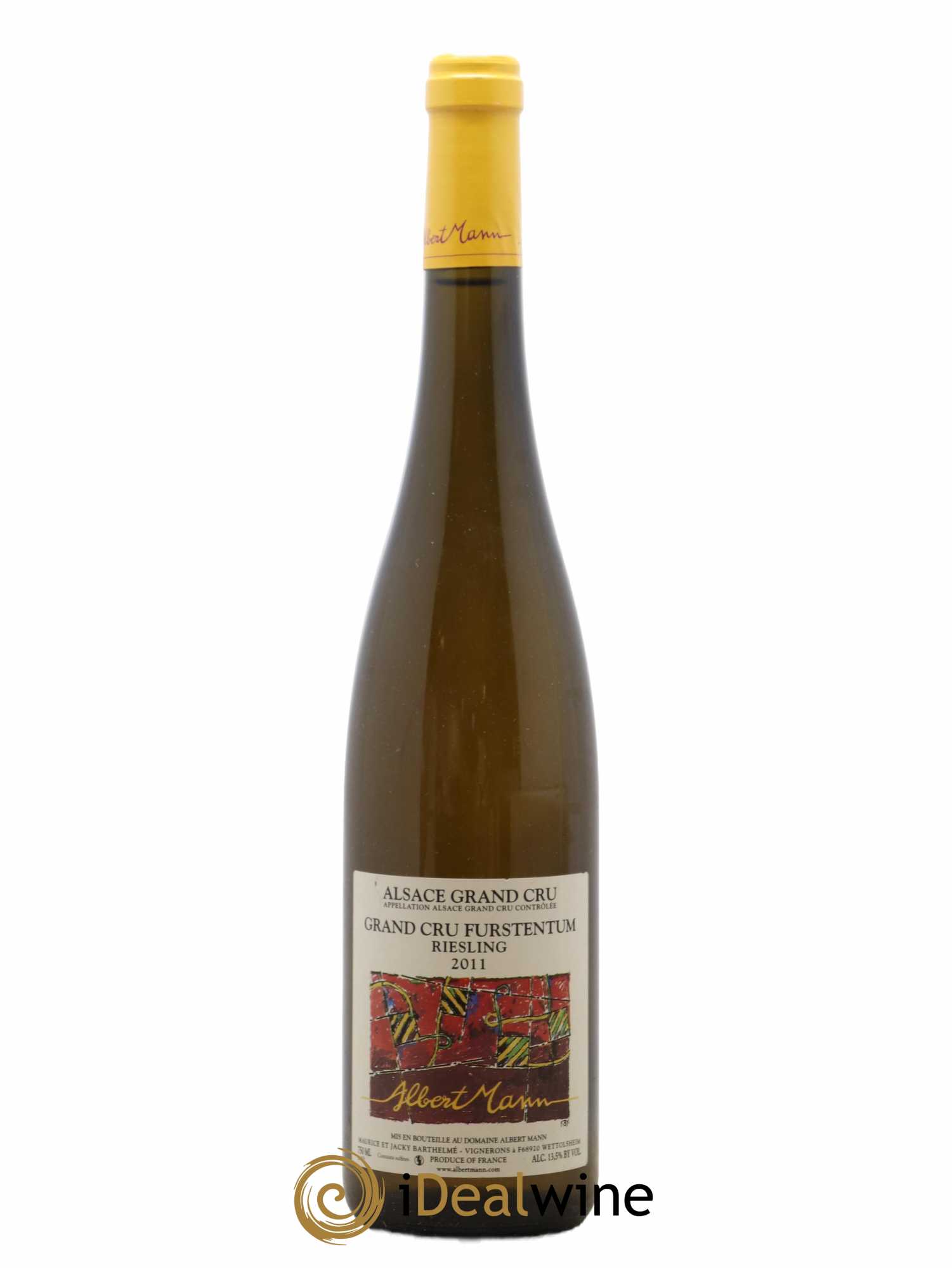 Riesling Grand Cru Furstentum Albert Man 2011 - Lot de 1 bouteille - 0