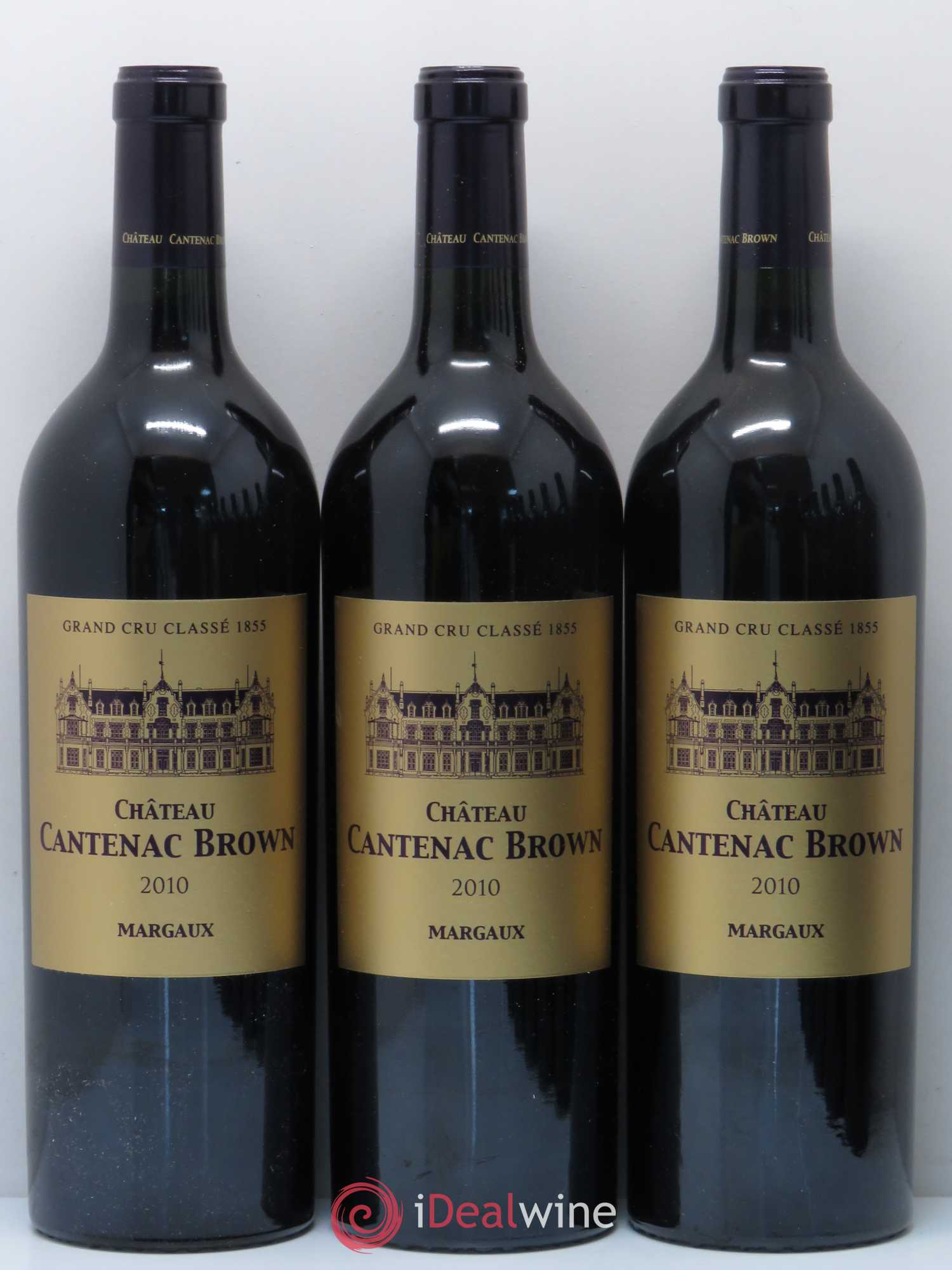 Château Cantenac Brown 3ème Grand Cru Classé 2010 - Lot de 12 bouteilles - 2