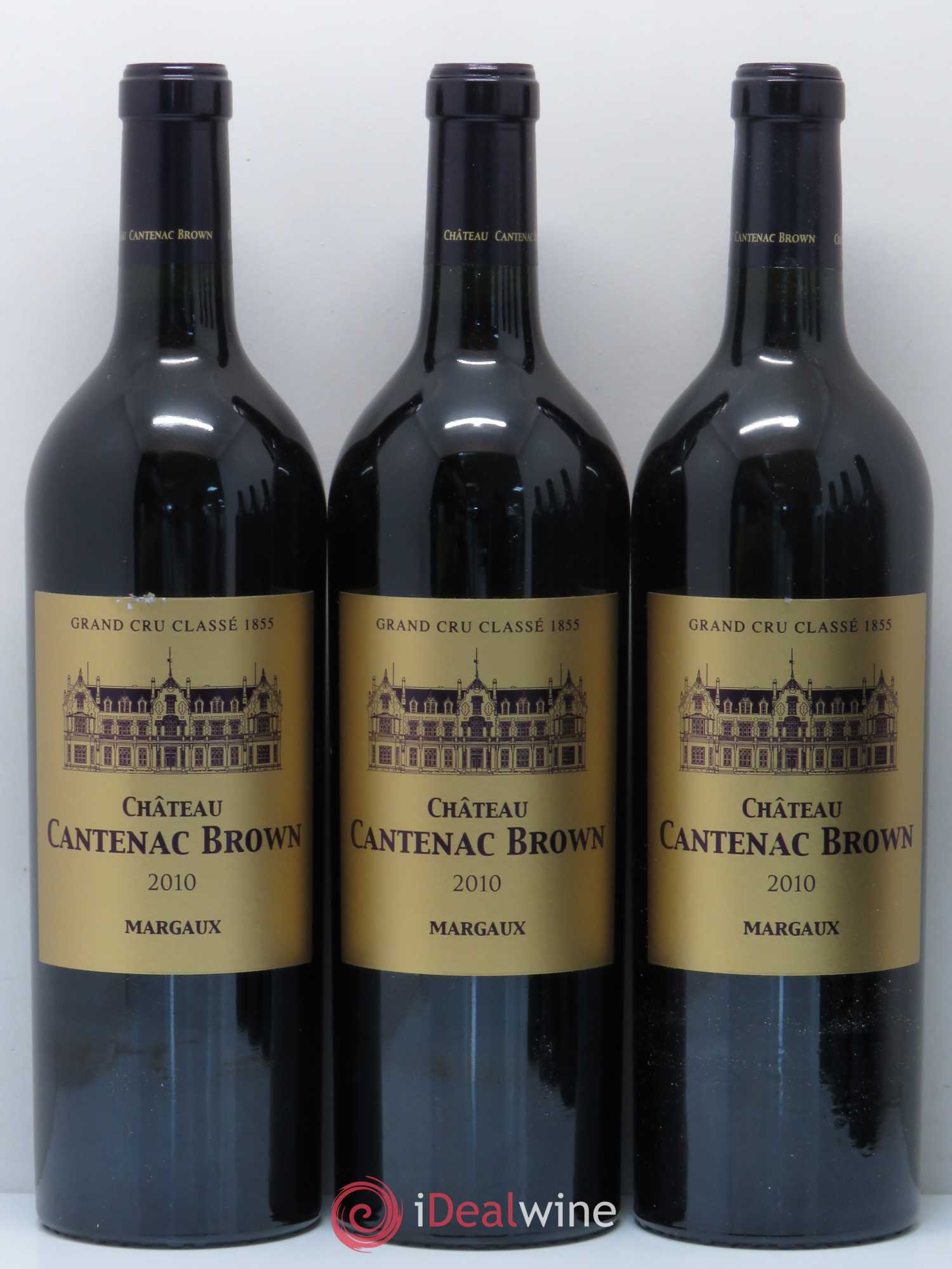 Château Cantenac Brown 3ème Grand Cru Classé 2010 - Lot de 12 bouteilles - 3