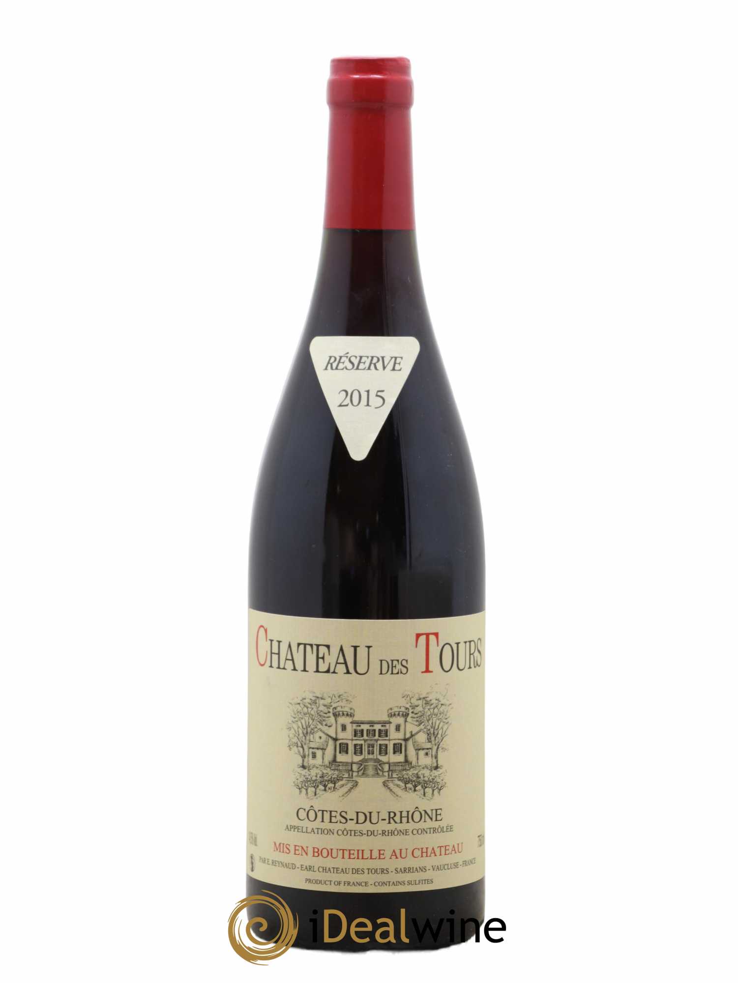 Côtes-du-Rhône Château des Tours Emmanuel Reynaud 2015 - Lot de 1 bouteille - 0