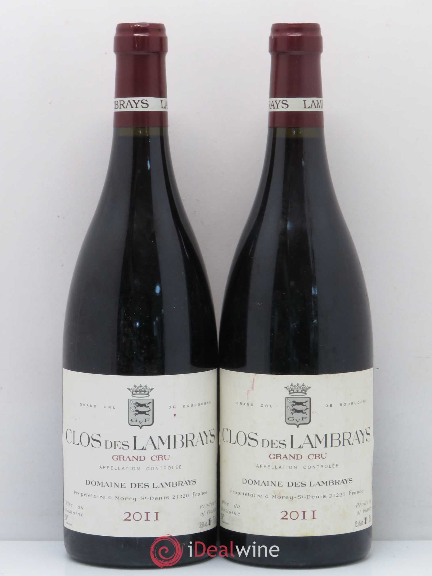 Clos des Lambrays Grand Cru Domaine des Lambrays 2011 - Lot de 2 bouteilles - 0