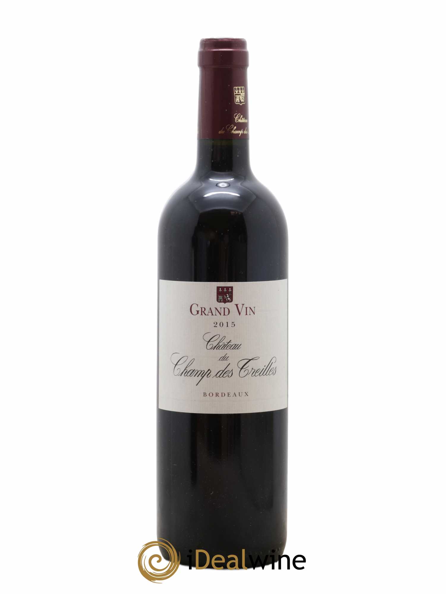 Bordeaux Domaine du Champ des Treilles 2015 - Lot de 1 bouteille - 0