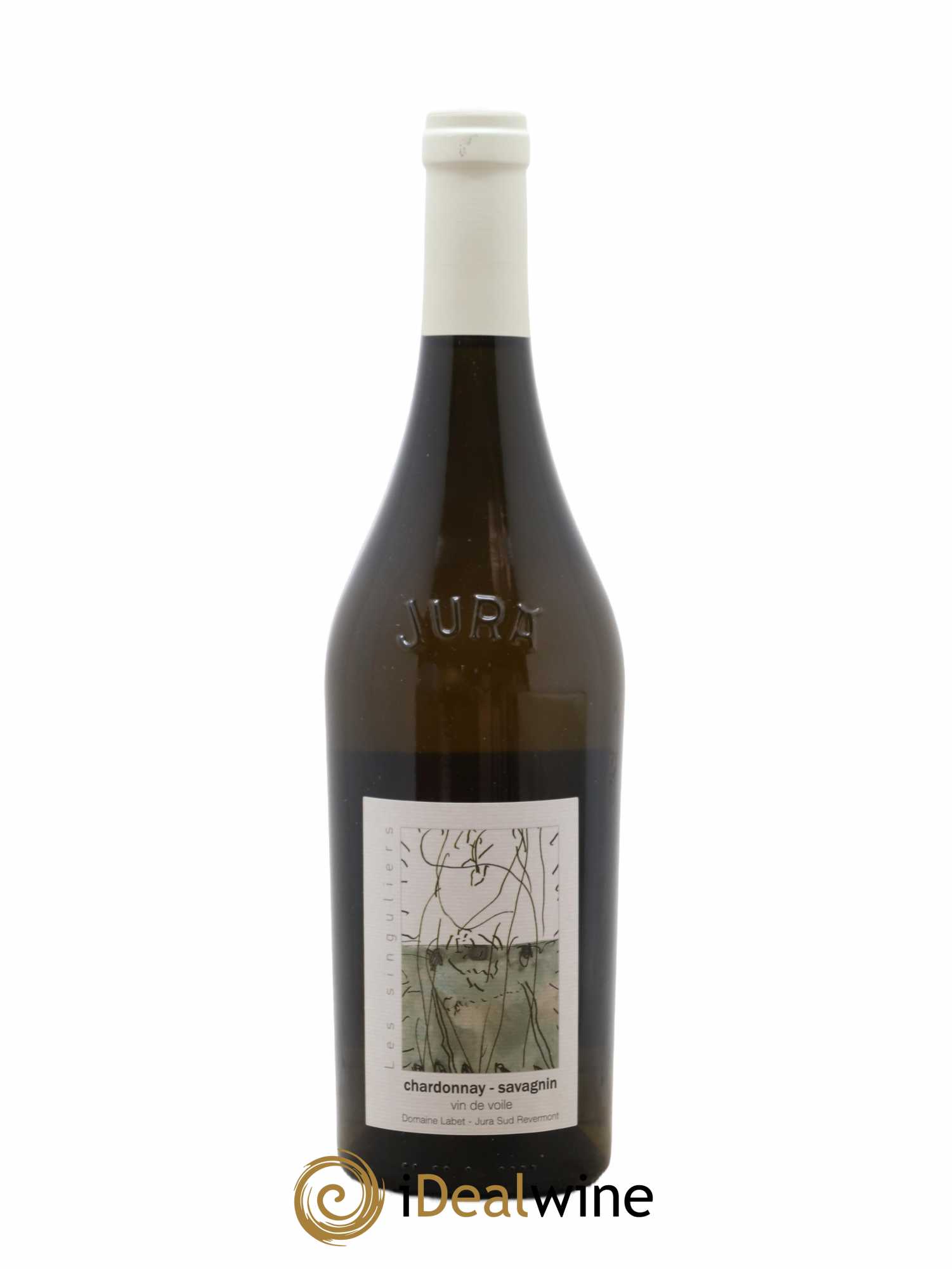 Côtes du Jura Vin de Voile Chardonnay-Savagnin cuvée de garde Romain - Julien - Charline Labet 2015 - Lot de 1 bouteille - 0
