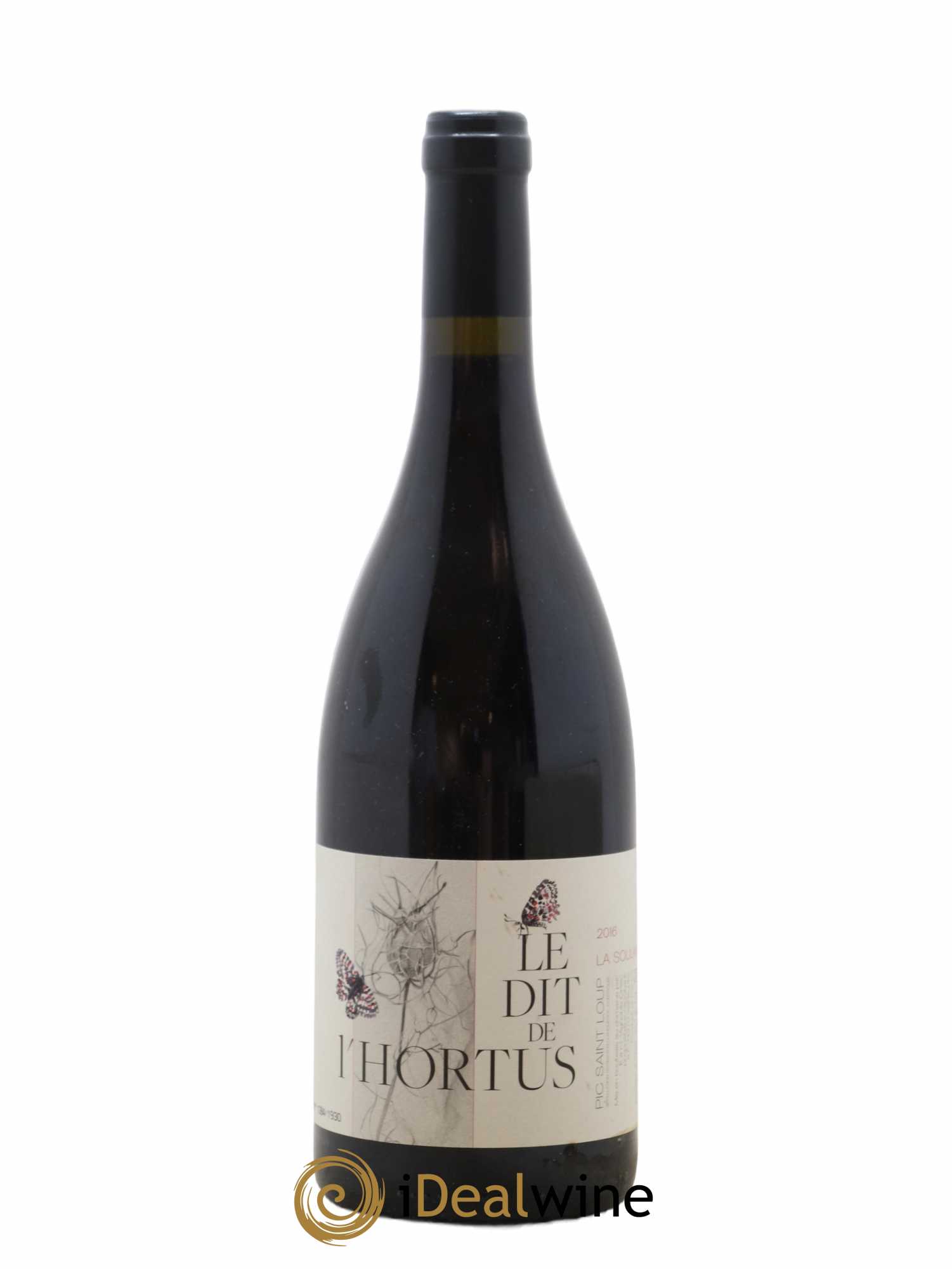 Pic Saint-Loup Le dit de l'Hortus La Soulane Domaine de l'Hortus 2016 - Lot de 1 bouteille - 0