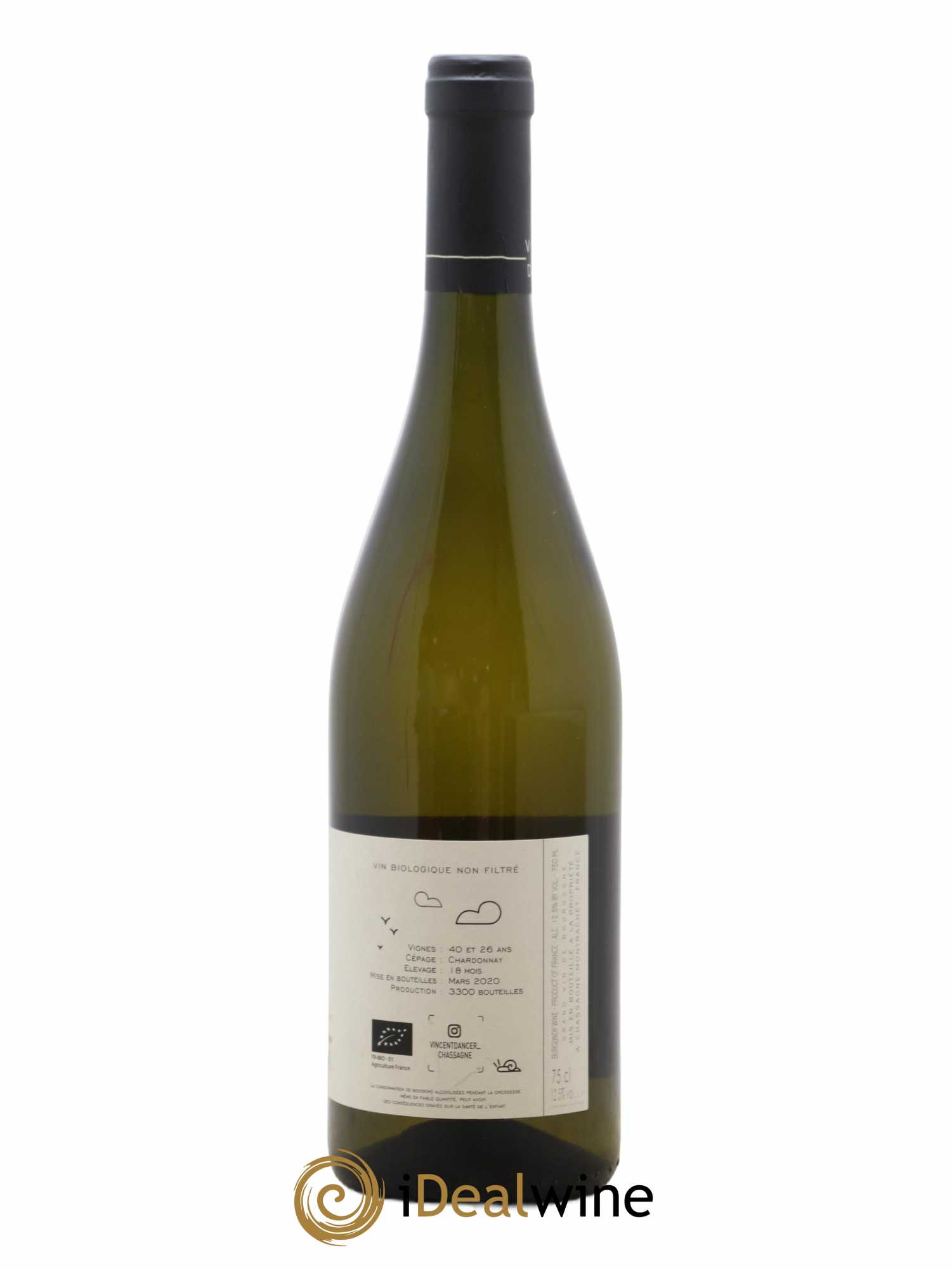 Chassagne-Montrachet 1er Cru La Romanée Vincent Dancer 2018 - Lot de 1 bouteille - 1