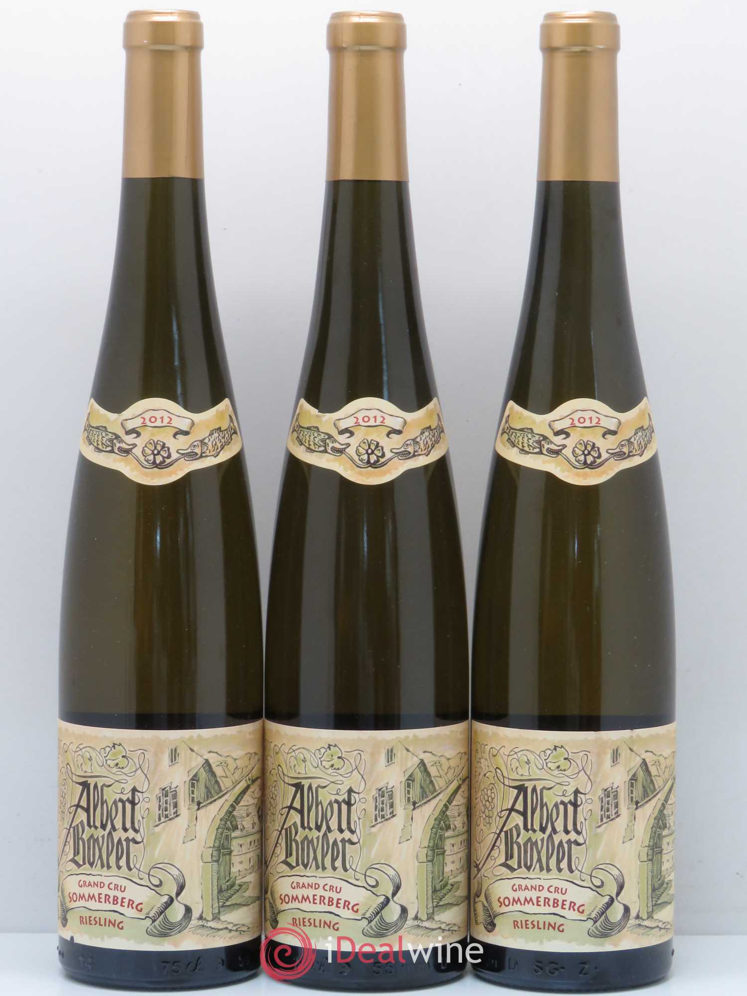 Riesling Grand Cru Sommerberg Albert Boxler 2012 - Posten von 3 Flaschen - 0