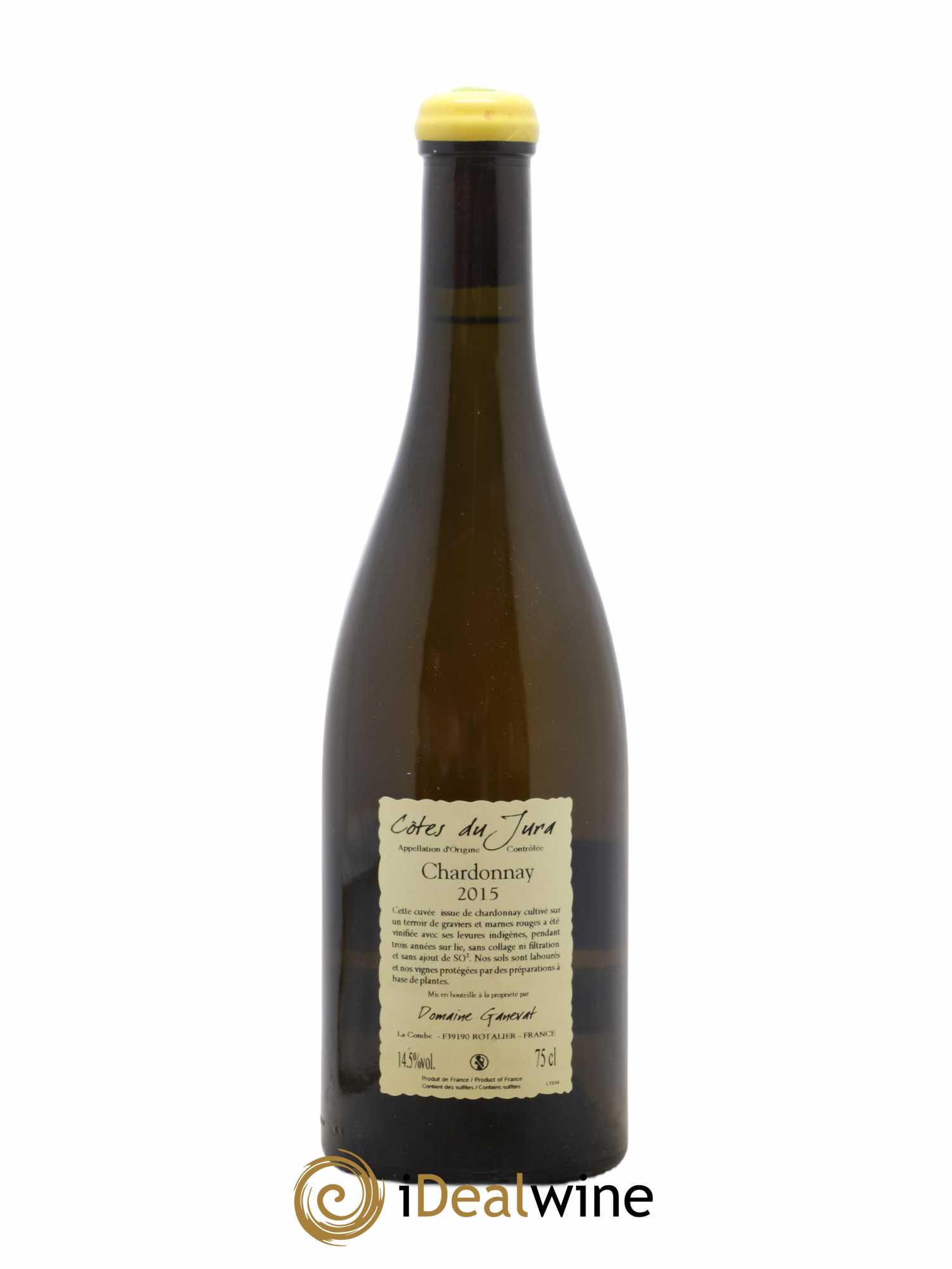 Côtes du Jura Les Gryphées Vieilles Vignes Jean-François Ganevat (Domaine) 2015 - Lot de 1 bouteille - 1