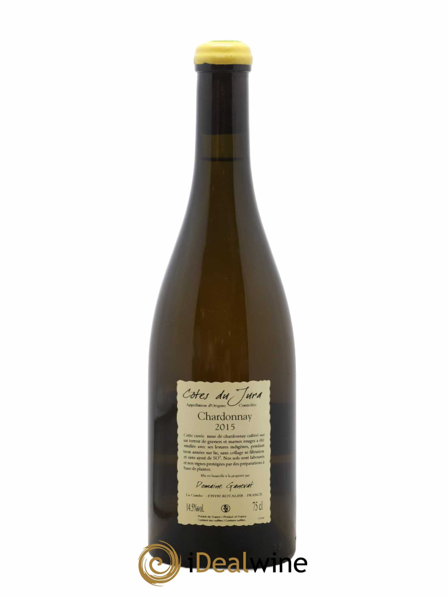 Côtes du Jura Les Gryphées Vieilles Vignes Jean-François Ganevat (Domaine) 2015 - Lot de 1 bouteille - 1