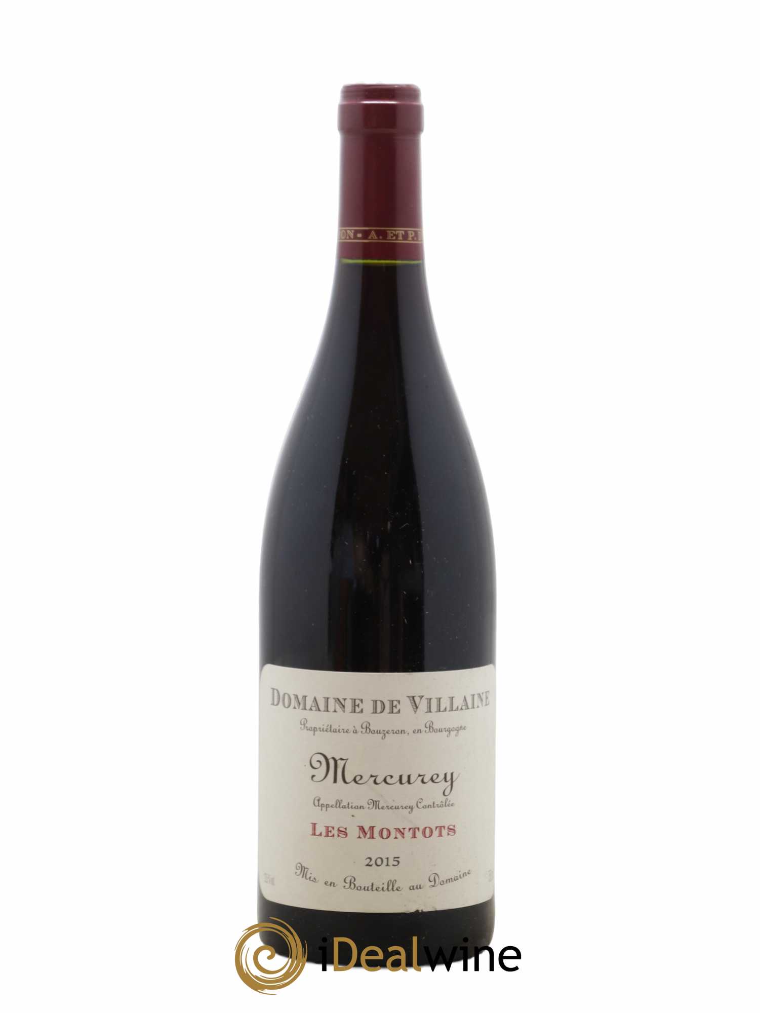 Mercurey Les Montots Domaine de Villaine 2015 - Lot de 1 bouteille - 0