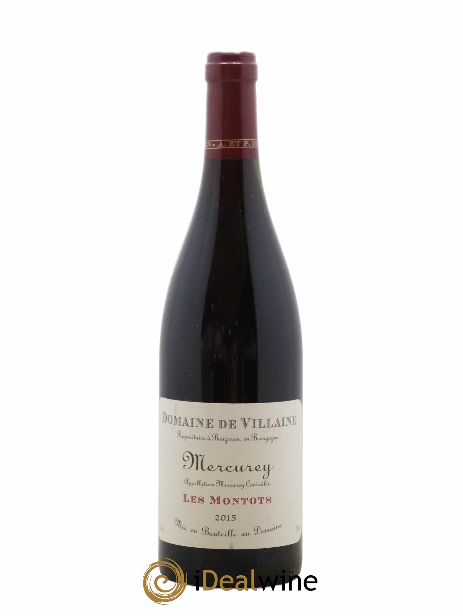 Mercurey Les Montots Domaine de Villaine 2015 - Lot de 1 bouteille - 0