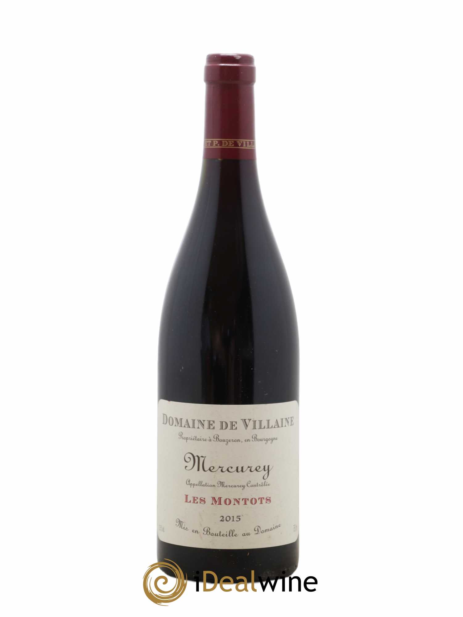 Mercurey Les Montots Domaine de Villaine 2015 - Lot de 1 bouteille - 0