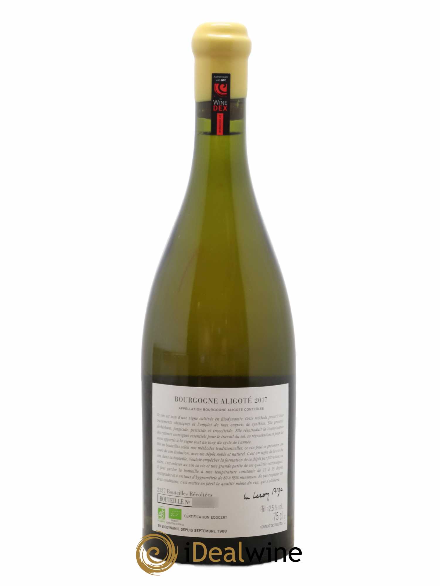 Bourgogne Aligoté Sous Chatelet d'Auvenay (Domaine) 2017 - Lot de 1 bouteille - 1