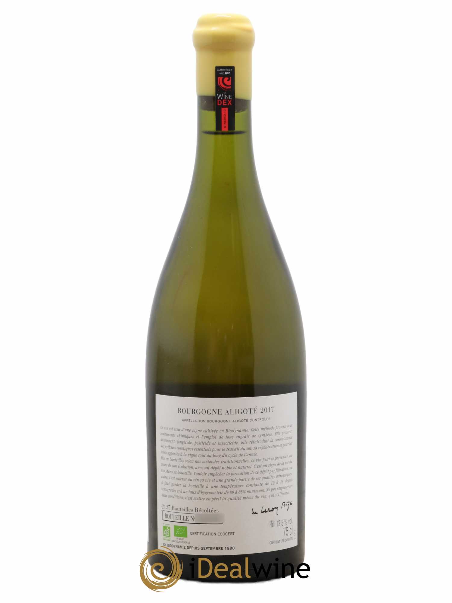 Bourgogne Aligoté Sous Chatelet d'Auvenay (Domaine) 2017 - Lot de 1 bouteille - 1