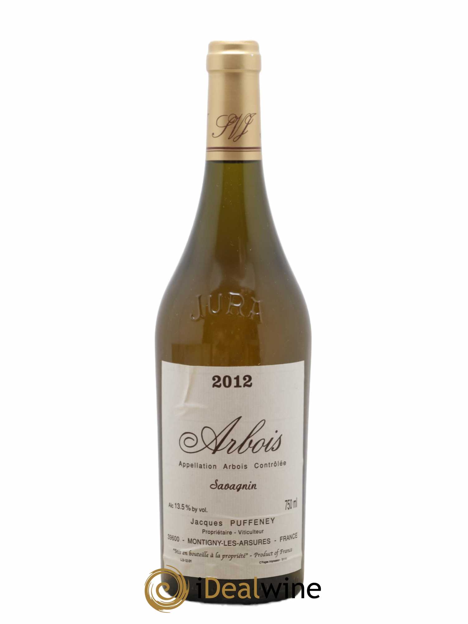 Arbois Savagnin Jacques Puffeney 2012 - Lot de 1 bouteille - 0