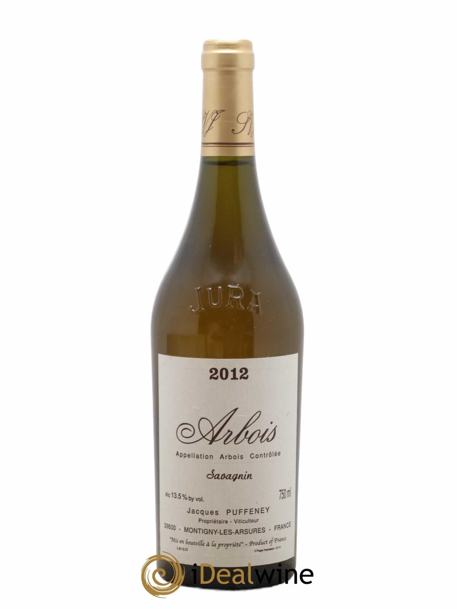 Arbois Savagnin Jacques Puffeney 2012 - Lot de 1 bouteille - 0