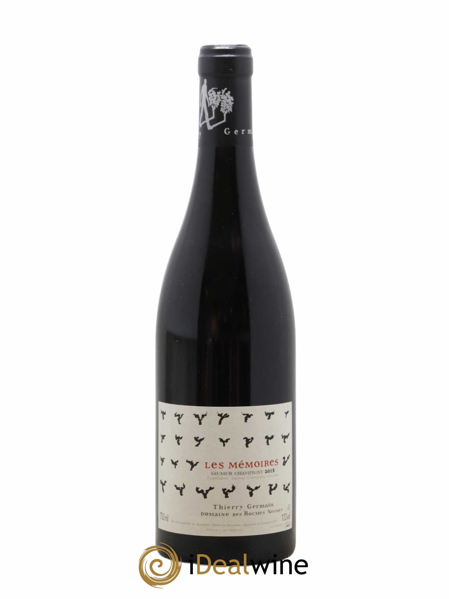 Saumur-Champigny Les Mémoires Domaine des Roches Neuves - Thierry Germain 2015 - Lot de 1 bouteille - 0
