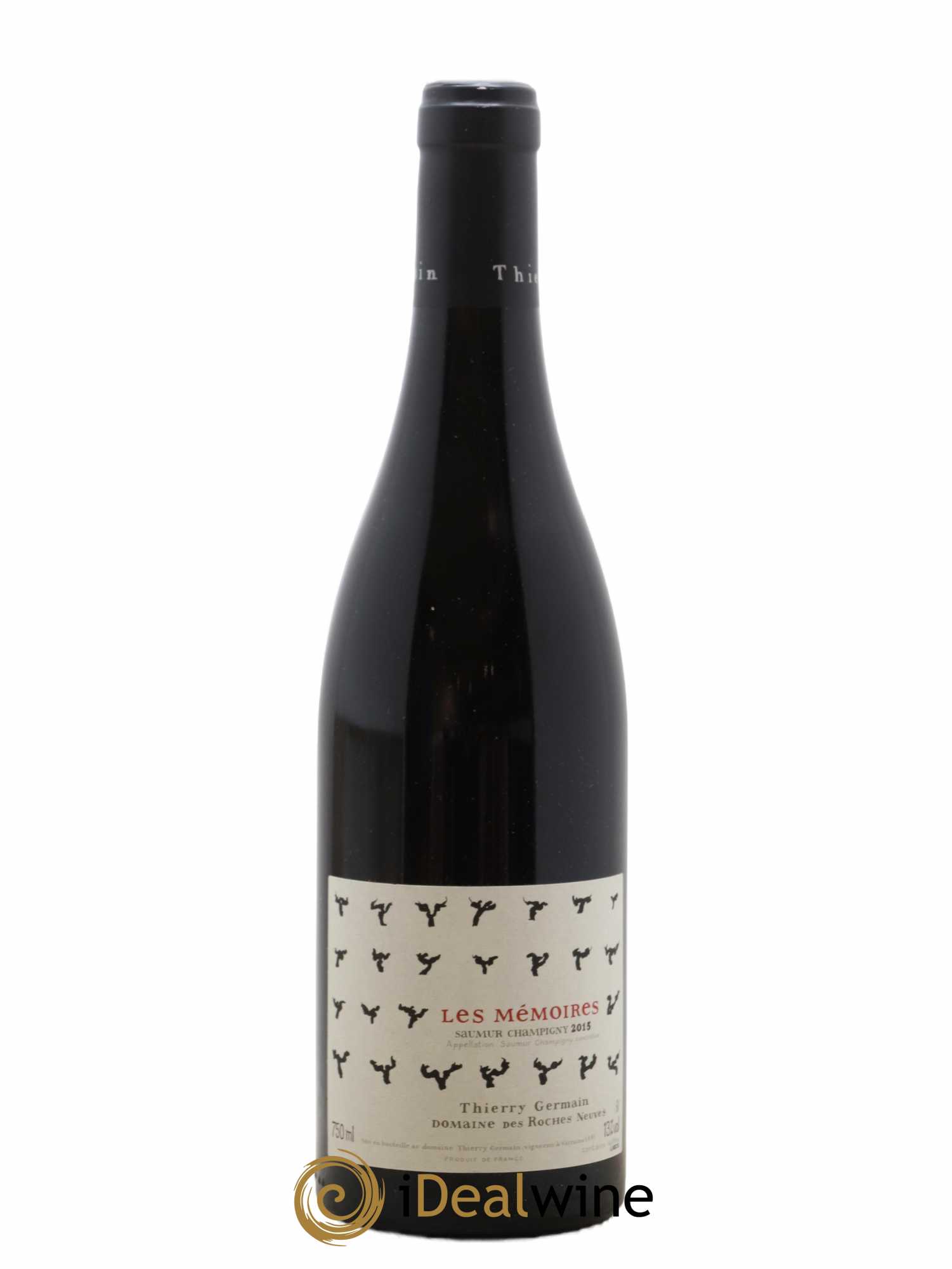 Saumur-Champigny Les Mémoires Domaine des Roches Neuves - Thierry Germain 2015 - Lot de 1 bouteille - 0