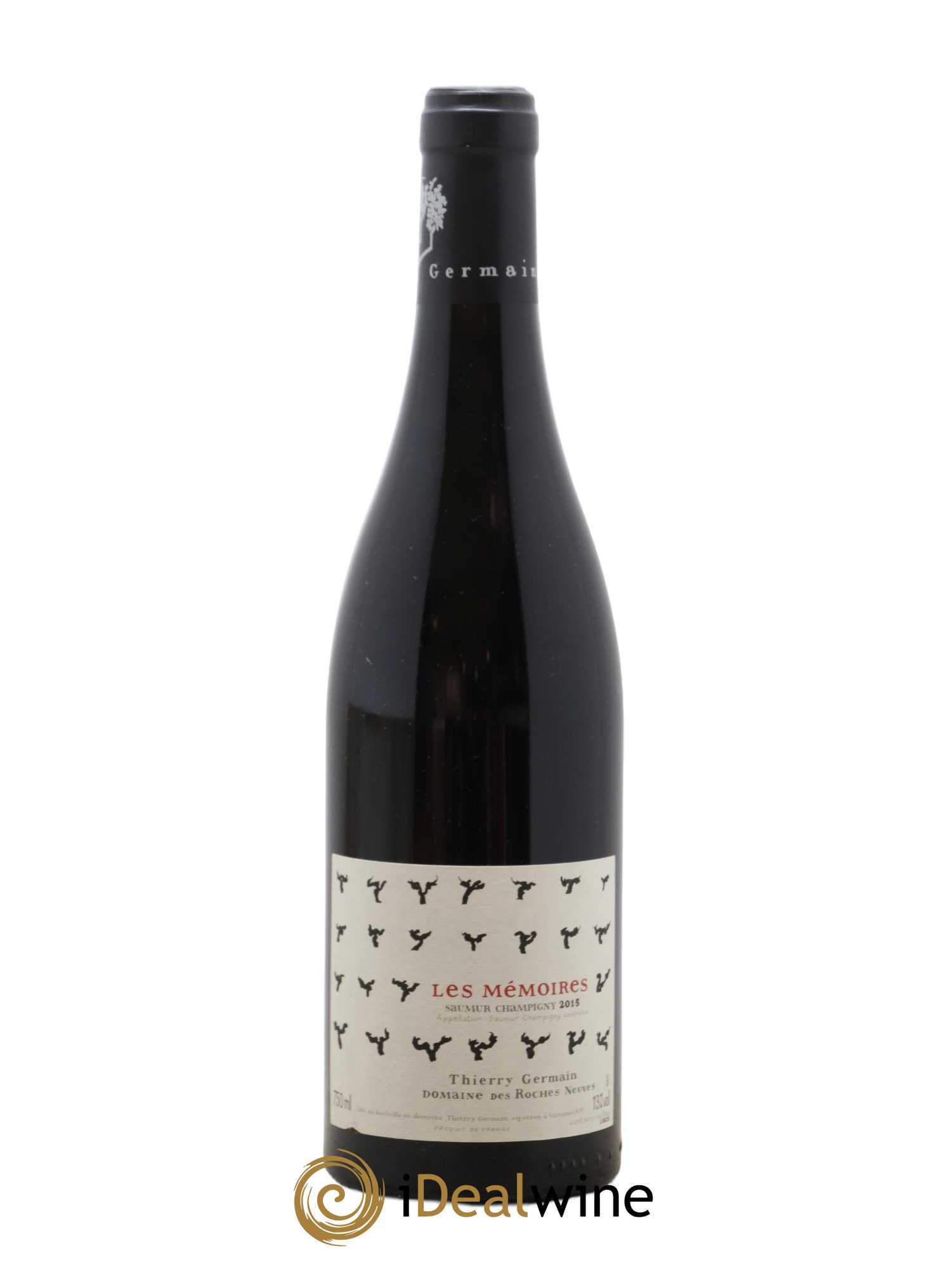 Saumur-Champigny Les Mémoires Domaine des Roches Neuves - Thierry Germain 2015 - Lot de 1 bouteille - 0
